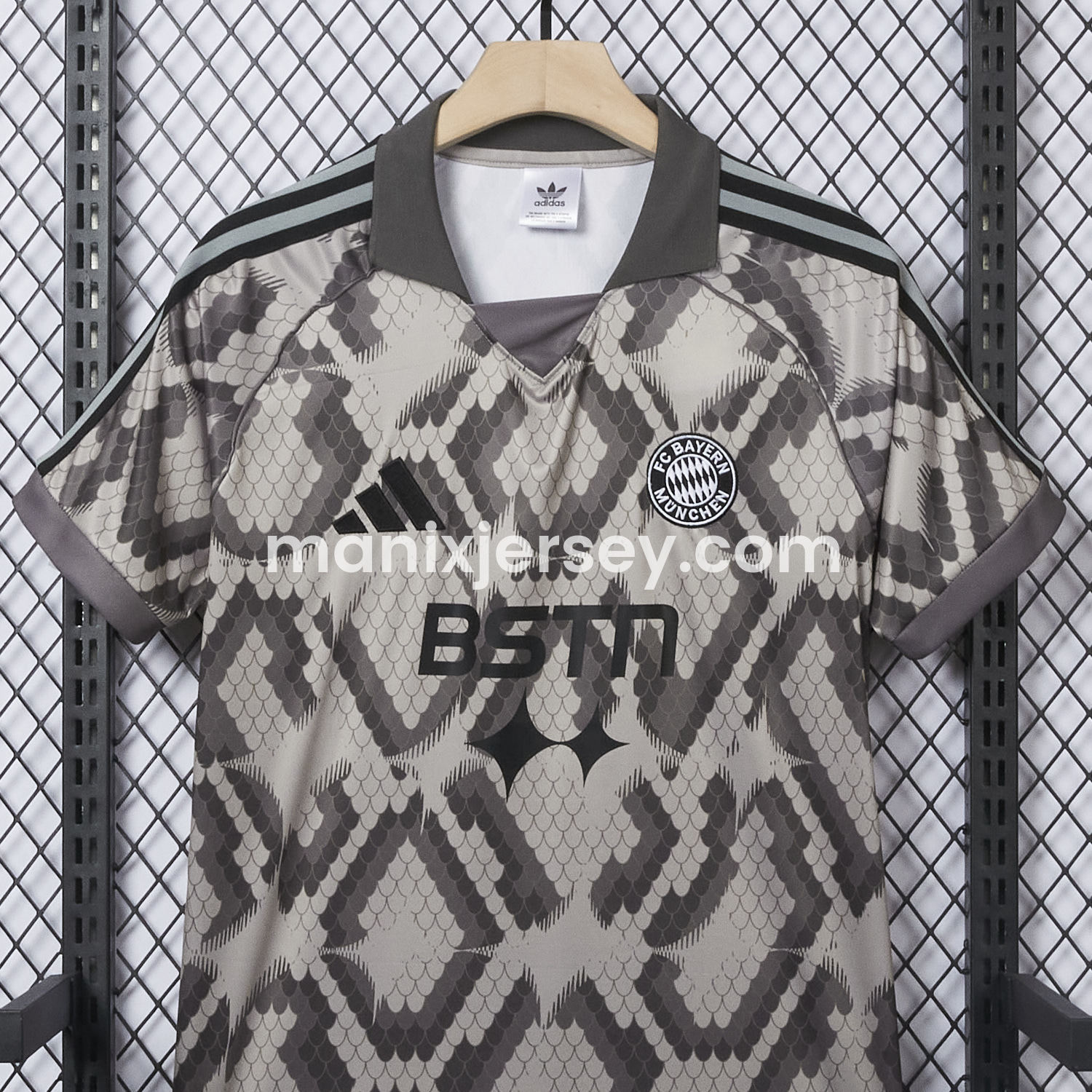 ManixJersey.com | Bayern Munich x BSTN 25-26 Brown Special Edition Jersey - Fans Version -Customize Name, Number and Patch | Worldwide Shipping