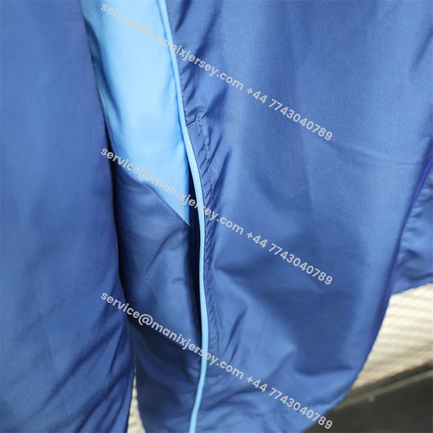 ManixJersey.com | Club América 25-26 Blue Windbreaker Jacket - Deep Green -Customize Name, Number and Patch | Worldwide Shipping