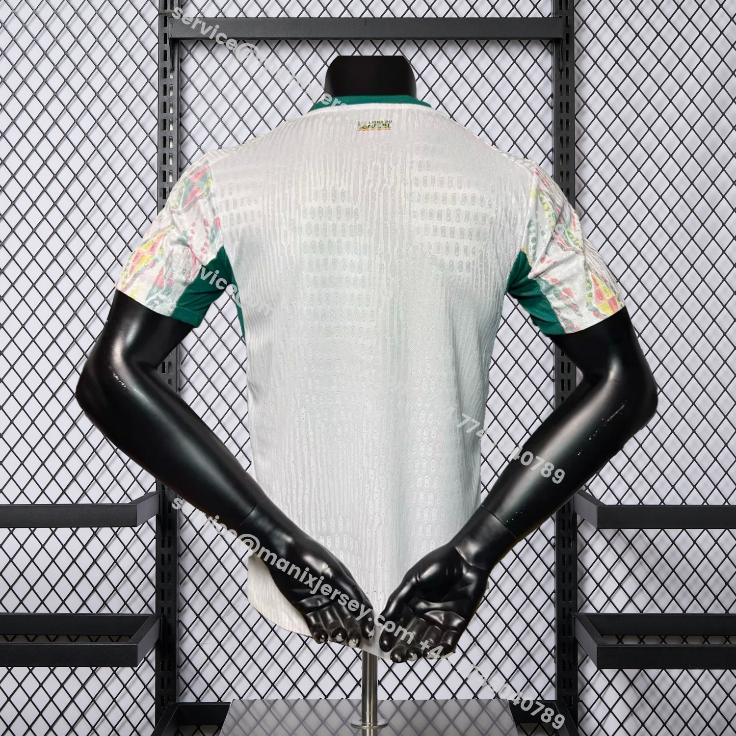 ManixJersey.com | Senegal 25-26 Home White Jersey - Player Version -Customize Name, Number and Patch | Worldwide Shipping