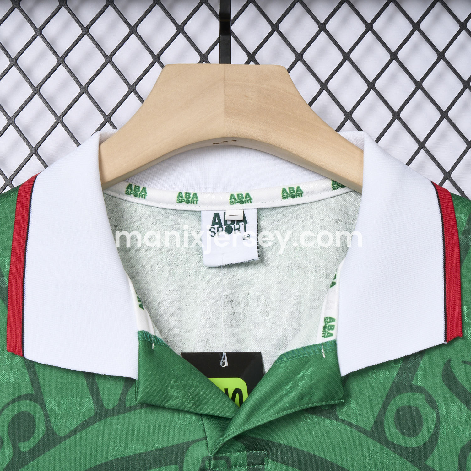 ManixJersey.com | Retro Mexico 1998 Home Jersey -Customize Name, Number and Patch | Worldwide Shipping