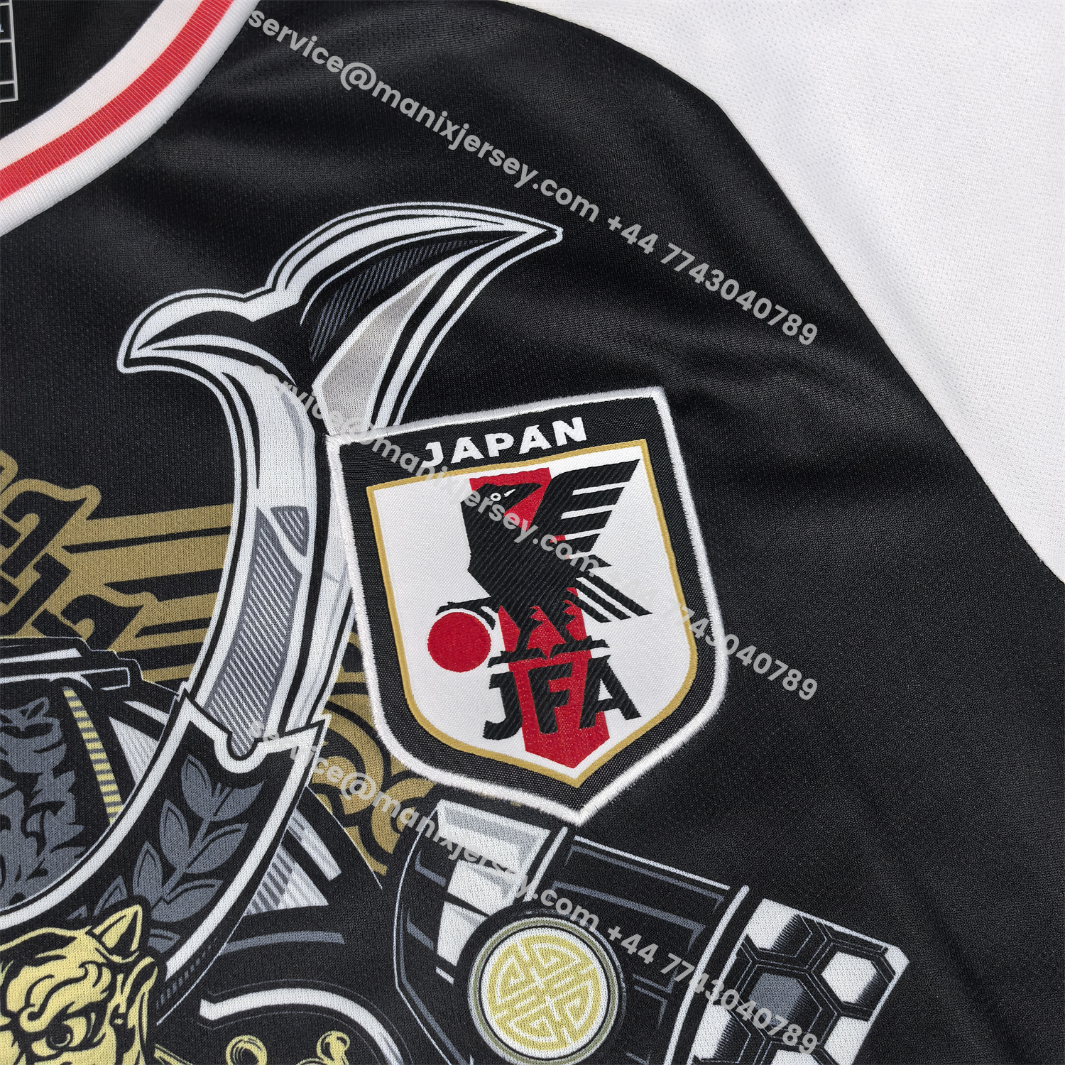ManixJersey.com | Japan 25-26 Ghost Swordsman Jersey - Fans Version -Customize Name, Number and Patch | Worldwide Shipping