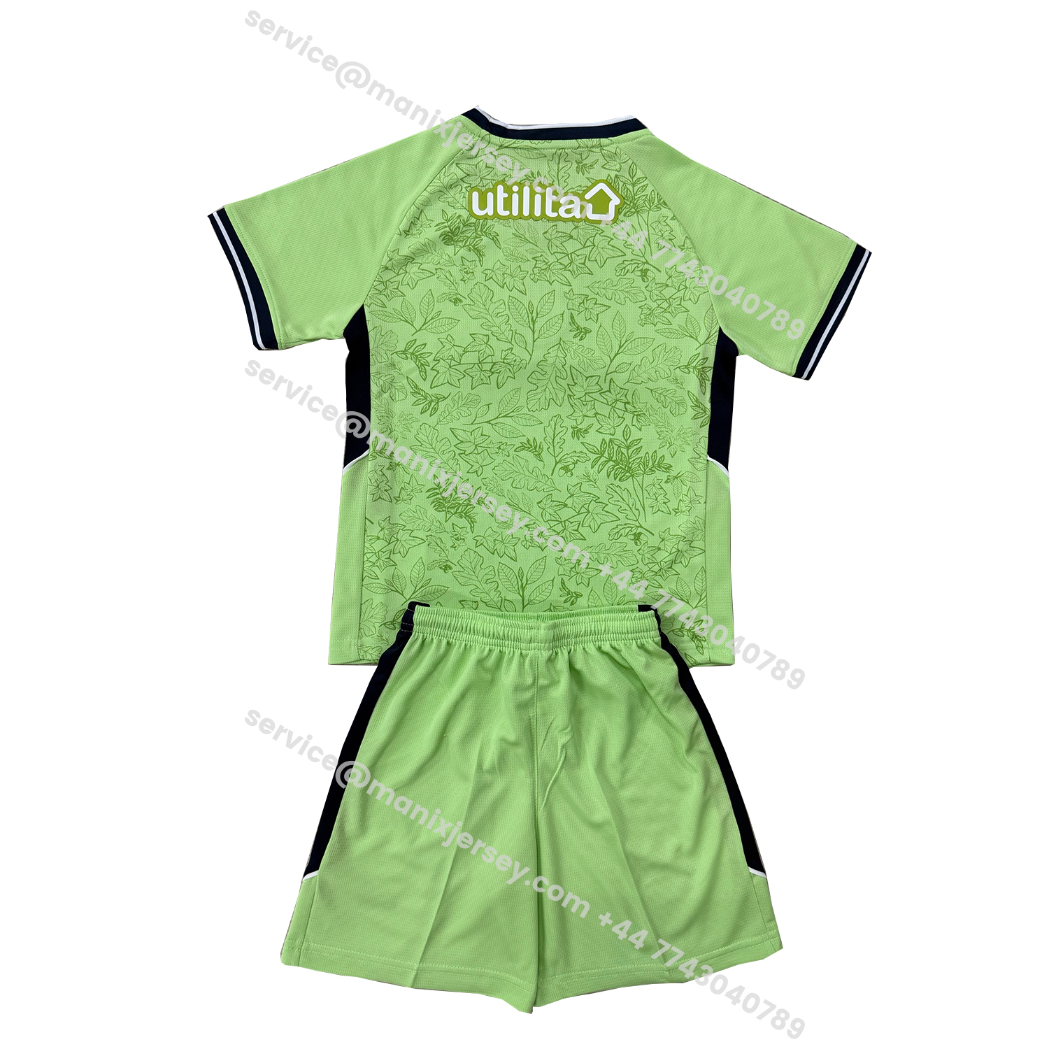 ManixJersey.com | Luton Town 25-26 Third Kids Kit -Customize Name, Number and Patch | Worldwide Shipping