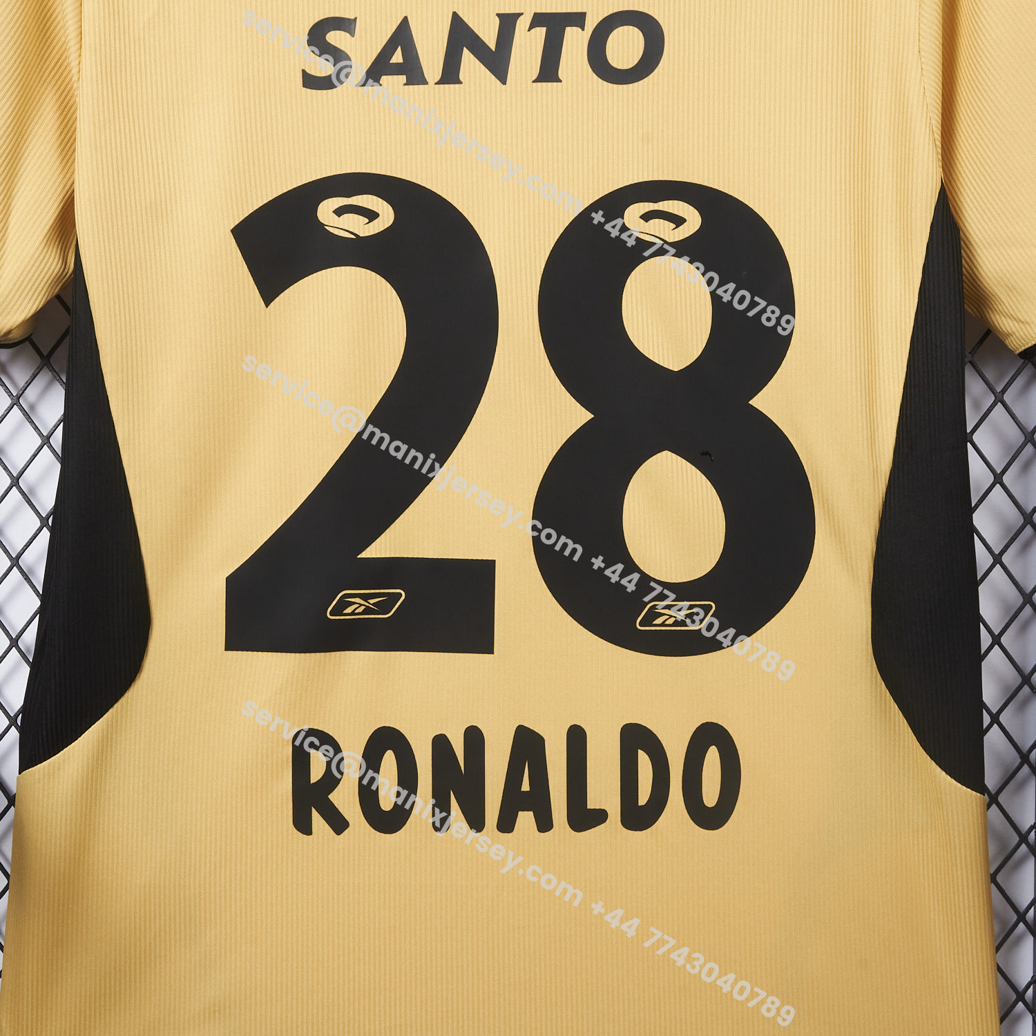 ManixJersey.com | Retro Sporting CP 03-04 Away Jersey -Customize Name, Number and Patch | Worldwide Shipping