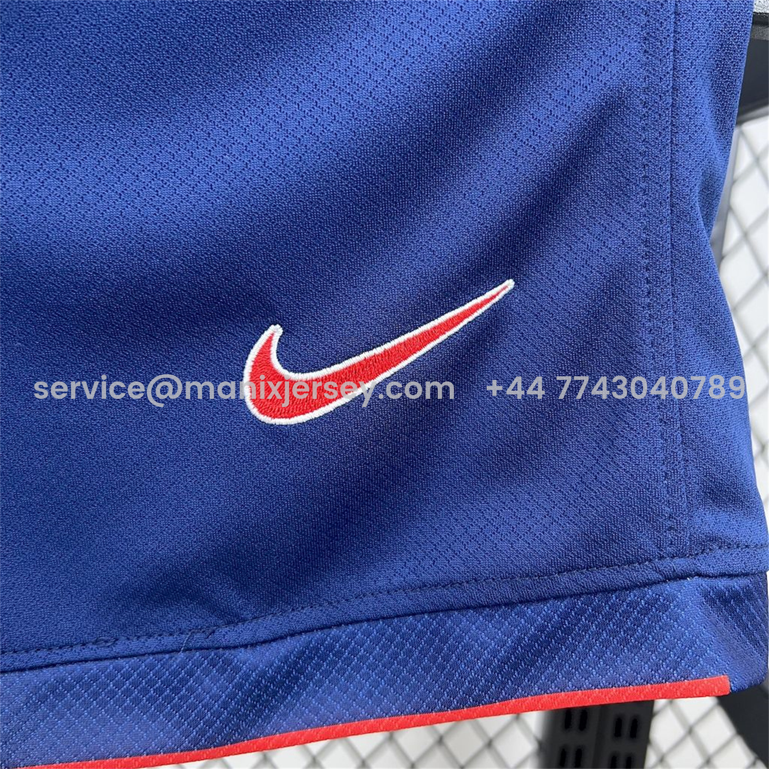 ManixJersey.com | United States USA 25-26 Away Deep Blue Kids Kit -Customize Name, Number and Patch | Worldwide Shipping