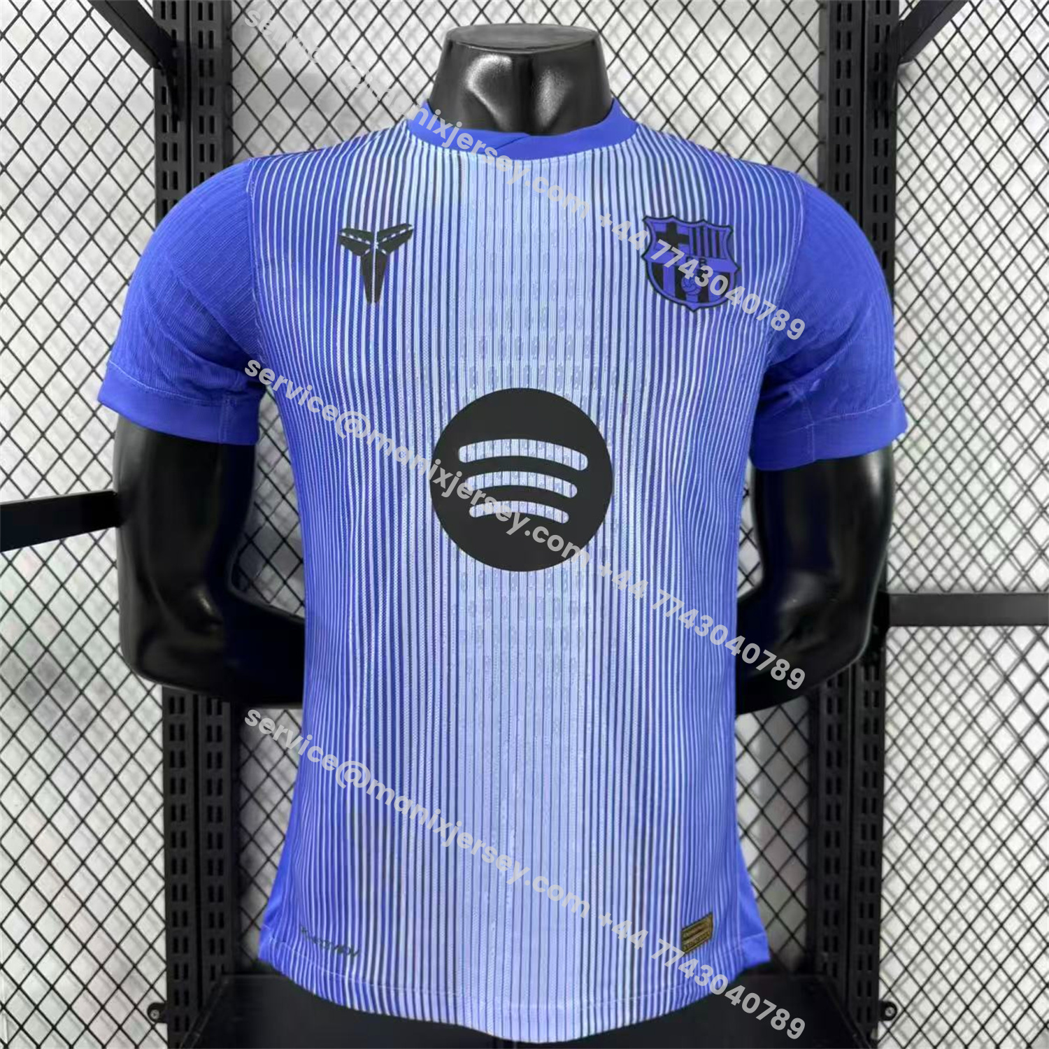 ManixJersey.com | Barcelona 25-26 Purple Gradient Pre-Match Training Jersey - Player Version -Customize Name, Number and Patch | Worldwide Shipping