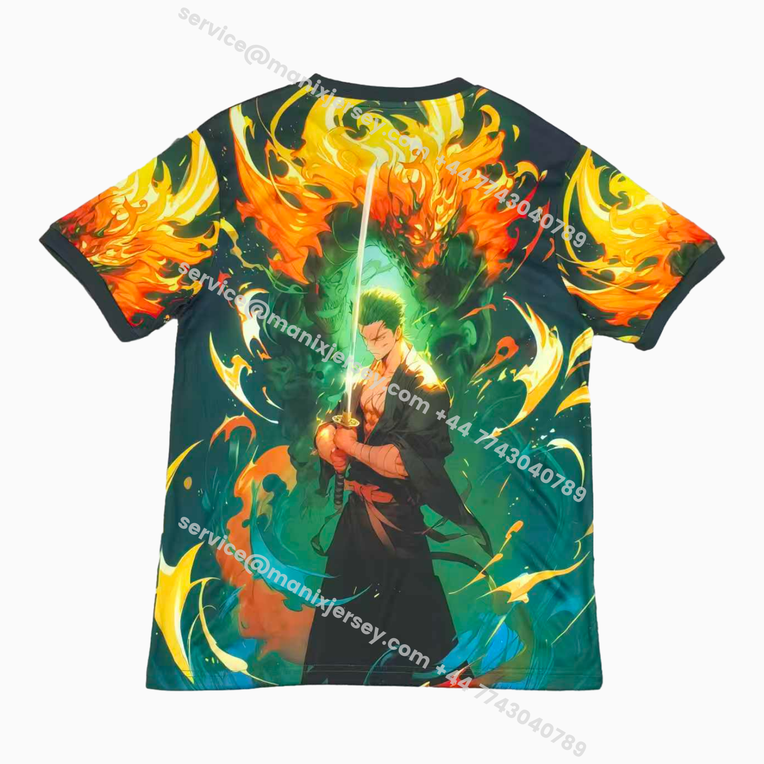 ManixJersey.com | Japan 25-26 Sauron Green Fire Special Jersey - Fans Version -Customize Name, Number and Patch | Worldwide Shipping