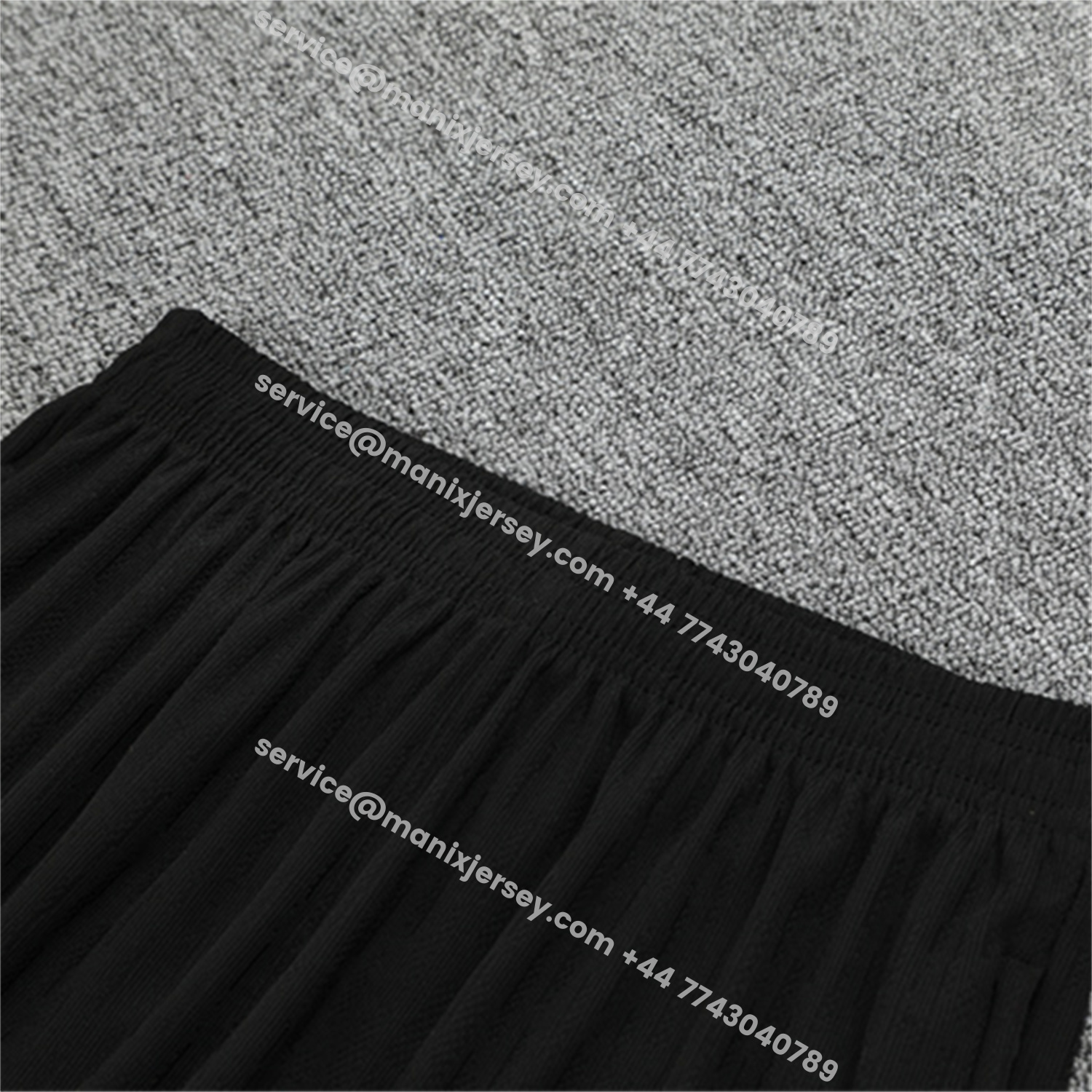 ManixJersey.com | C.H.E.L.S.E.A 25-26 Kids Long Sleeve Training Set - Player Version - Black Top and Black Pants -Customize Name, Number and Patch | Worldwide Shipping