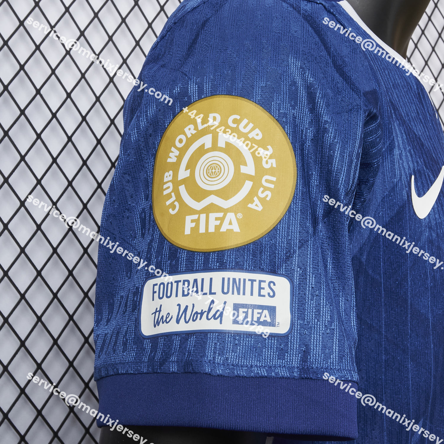 ManixJersey.com | C.H.E.L.S.E.A 25-26 Home Unsponsored Club World Cup Winner Jersey - Player Version -Customize Name, Number and Patch | Worldwide Shipping