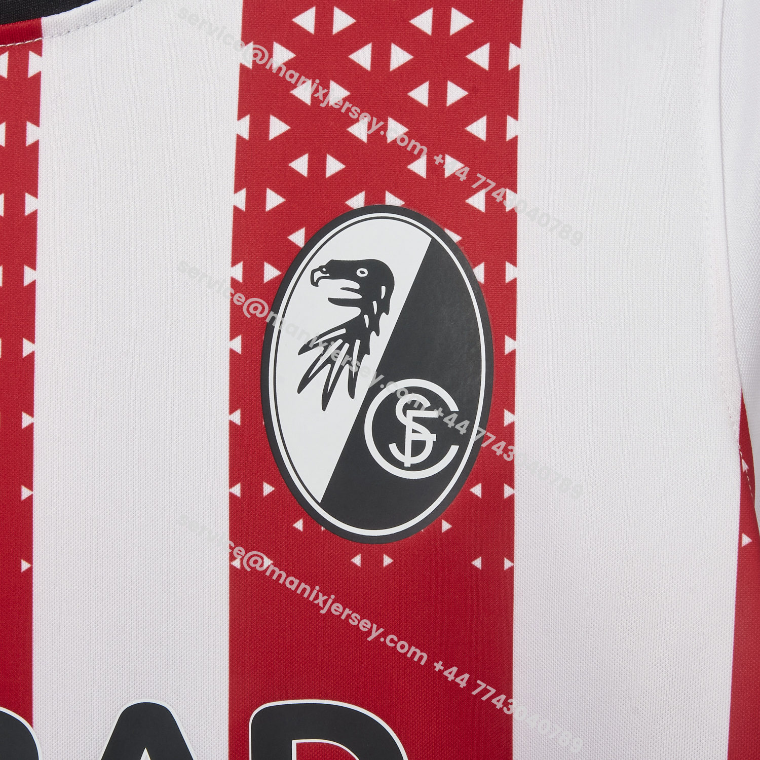 ManixJersey.com | SC Freiburg 25-26 Home Jersey - Fans Version -Customize Name, Number and Patch | Worldwide Shipping