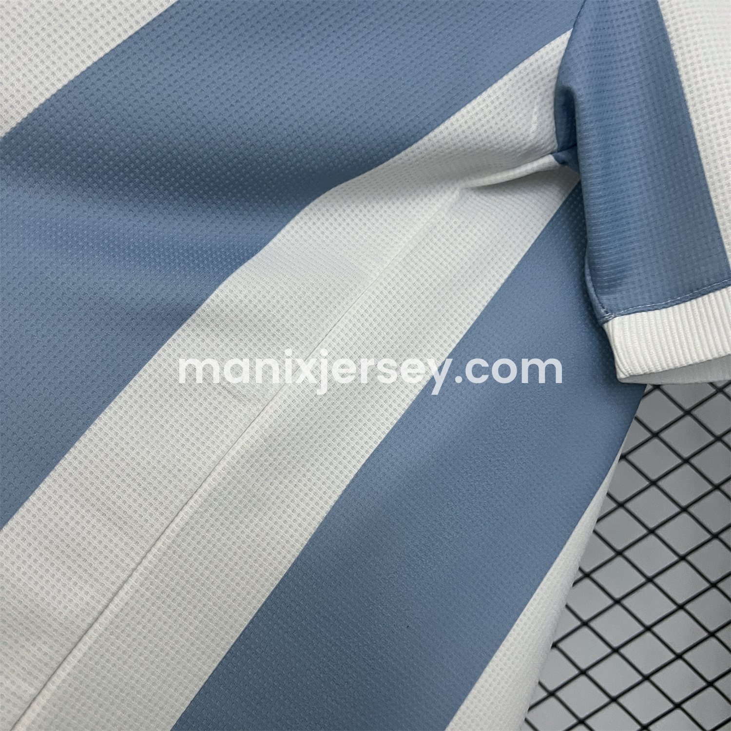 ManixJersey.com | Argentina 24-25 Adi 50 Years Anniversary Jersey - Fans Version -Customize Name, Number and Patch | Worldwide Shipping