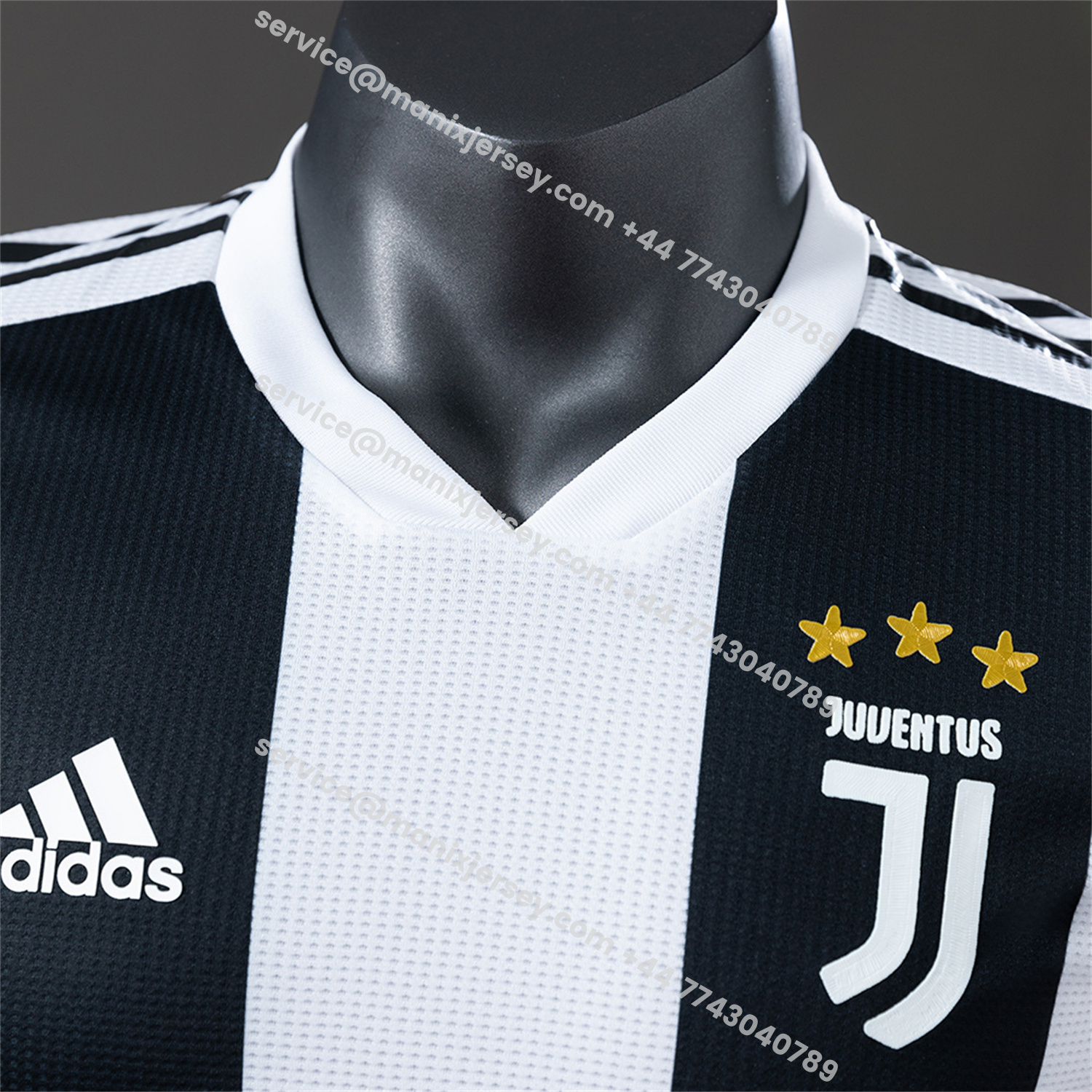 ManixJersey.com | Retro Juventus 2018-19 Home Jersey - Player Version -Customize Name, Number and Patch | Worldwide Shipping