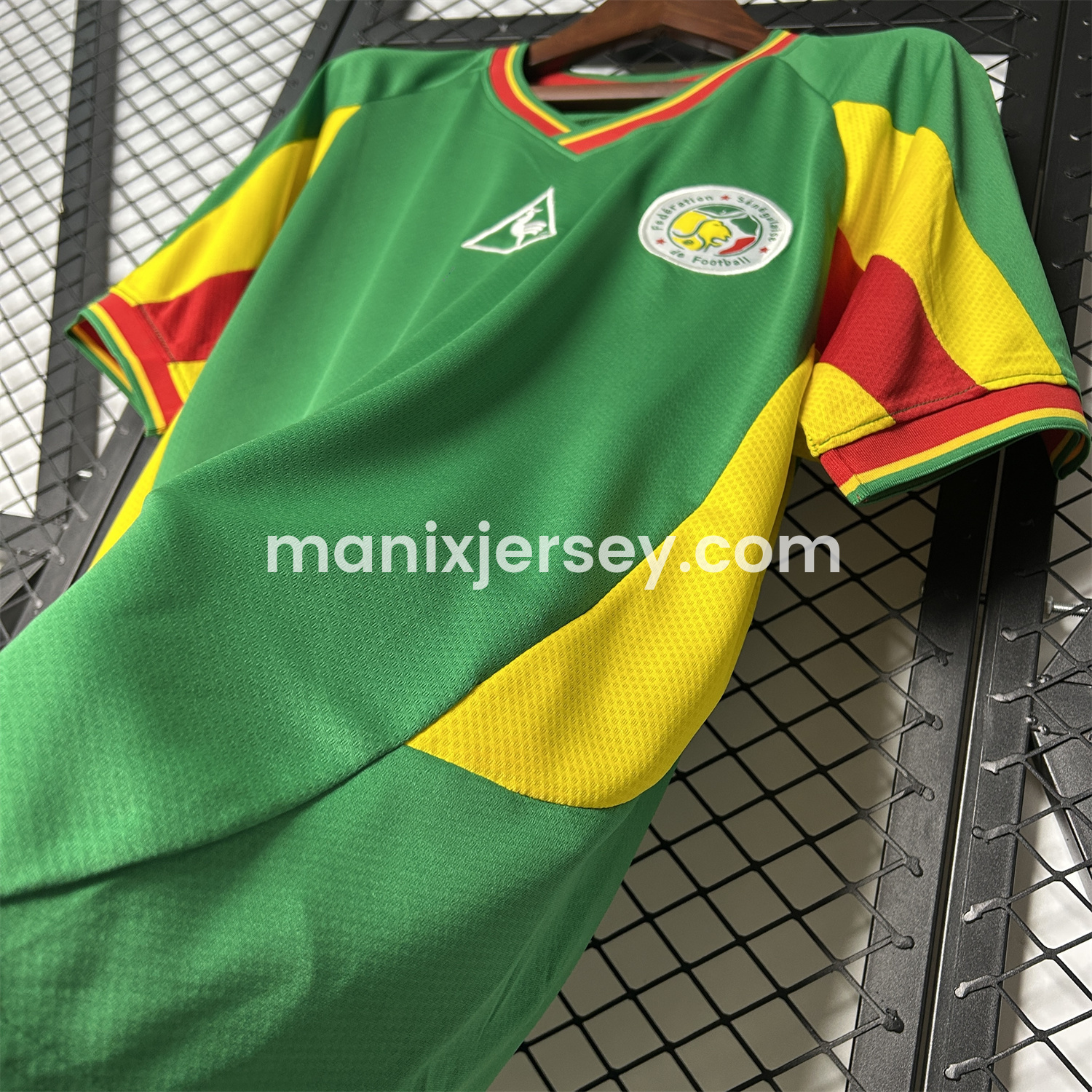 ManixJersey.com | Retro Senegal 2002 Away Jersey -Customize Name, Number and Patch | Worldwide Shipping