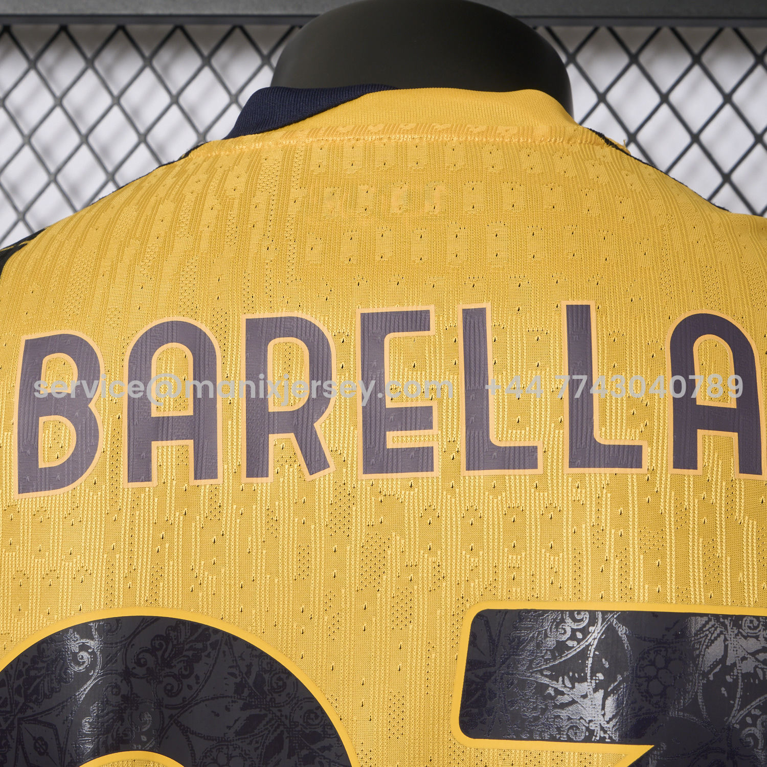 ManixJersey.com | Inter Milan 24-25 Third Champions League Final Jersey - Player Version -Customize Name, Number and Patch | Worldwide Shipping