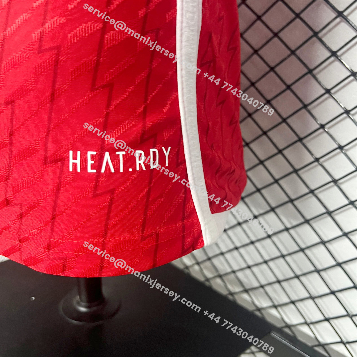 ManixJersey.com | Retro Arsenal 2023-24 Home Red Jersey - Player Version -Customize Name, Number and Patch | Worldwide Shipping