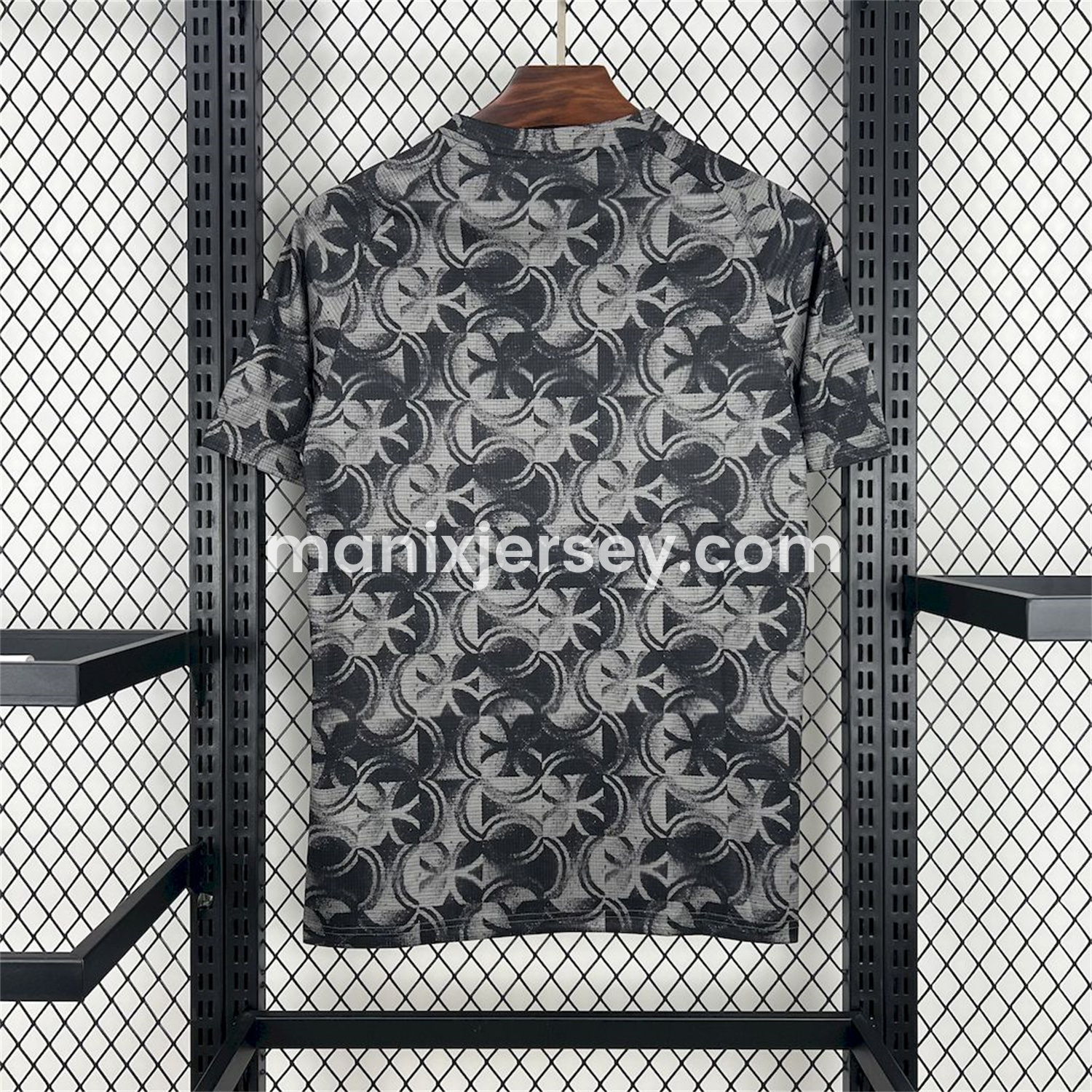 ManixJersey.com | Manchester City 25-26 Black Grey Training Jersey - Fans Version -Customize Name, Number and Patch | Worldwide Shipping