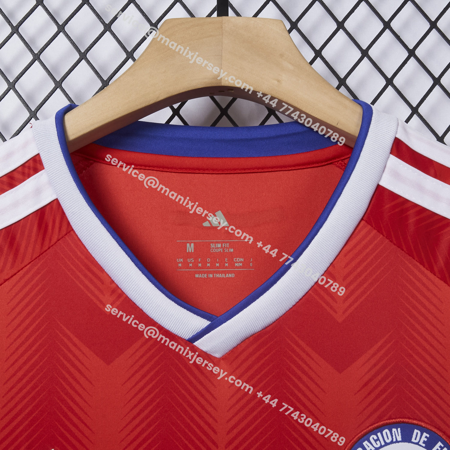 ManixJersey.com | Chile 25-26 Home Jersey (Leaked Version) - Fans Version -Customize Name, Number and Patch | Worldwide Shipping