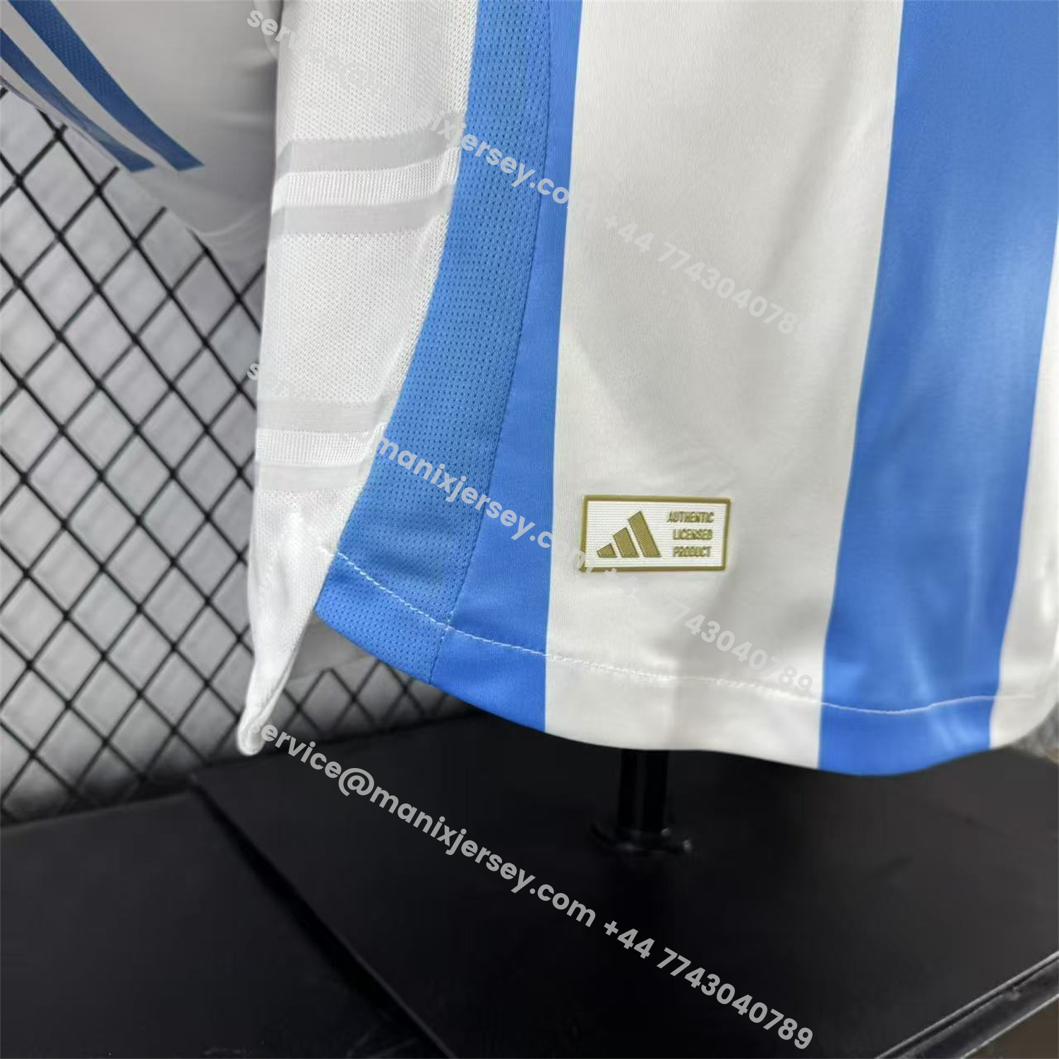 ManixJersey.com | Argentina 2024 Home Long Sleeves Jersey - Player Version -Customize Name, Number and Patch | Worldwide Shipping