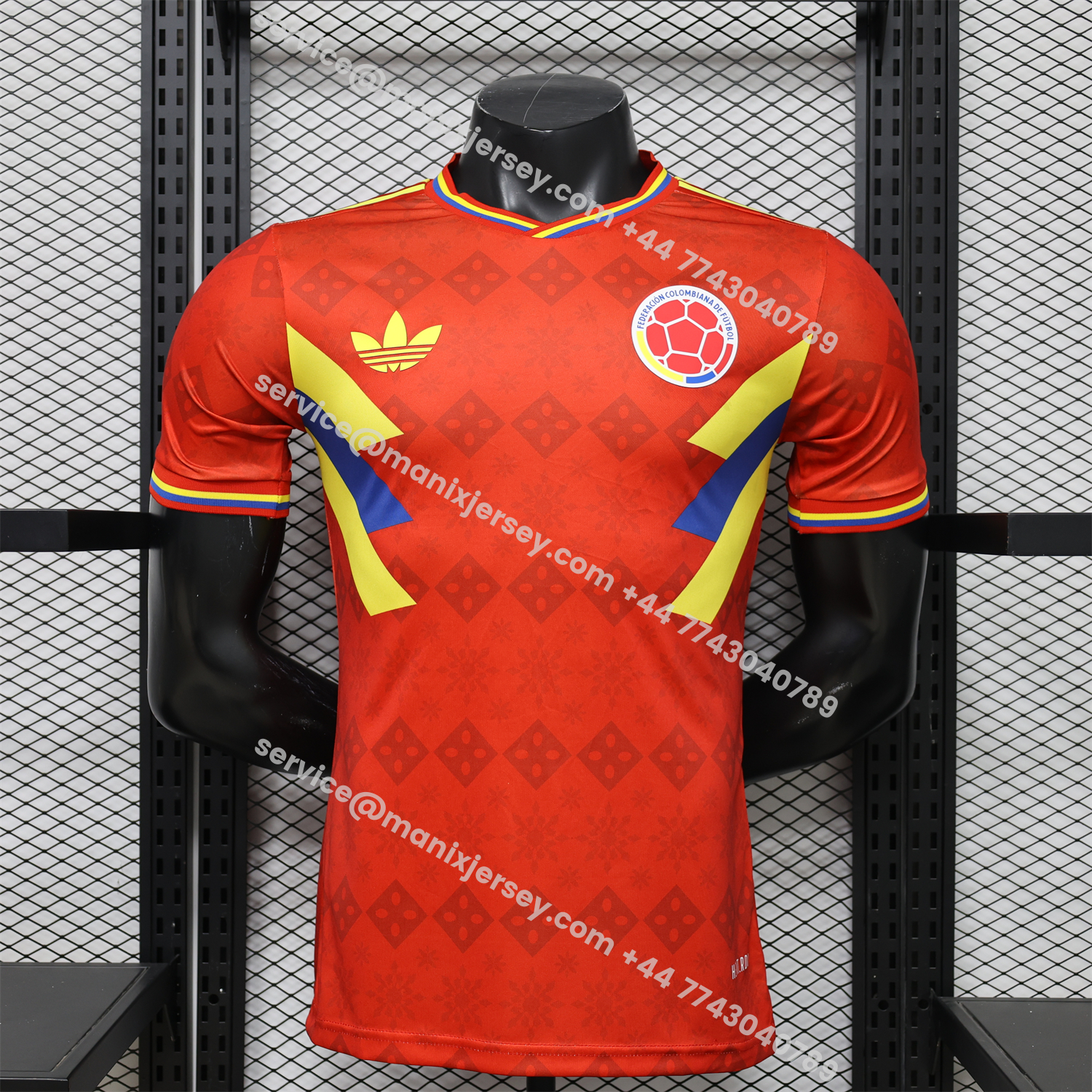 Colombia 2026 Red With Yellow Blue Special Jersey - Player Version:football jersey mysite: unitedjerseyfootball 邓江浪:football