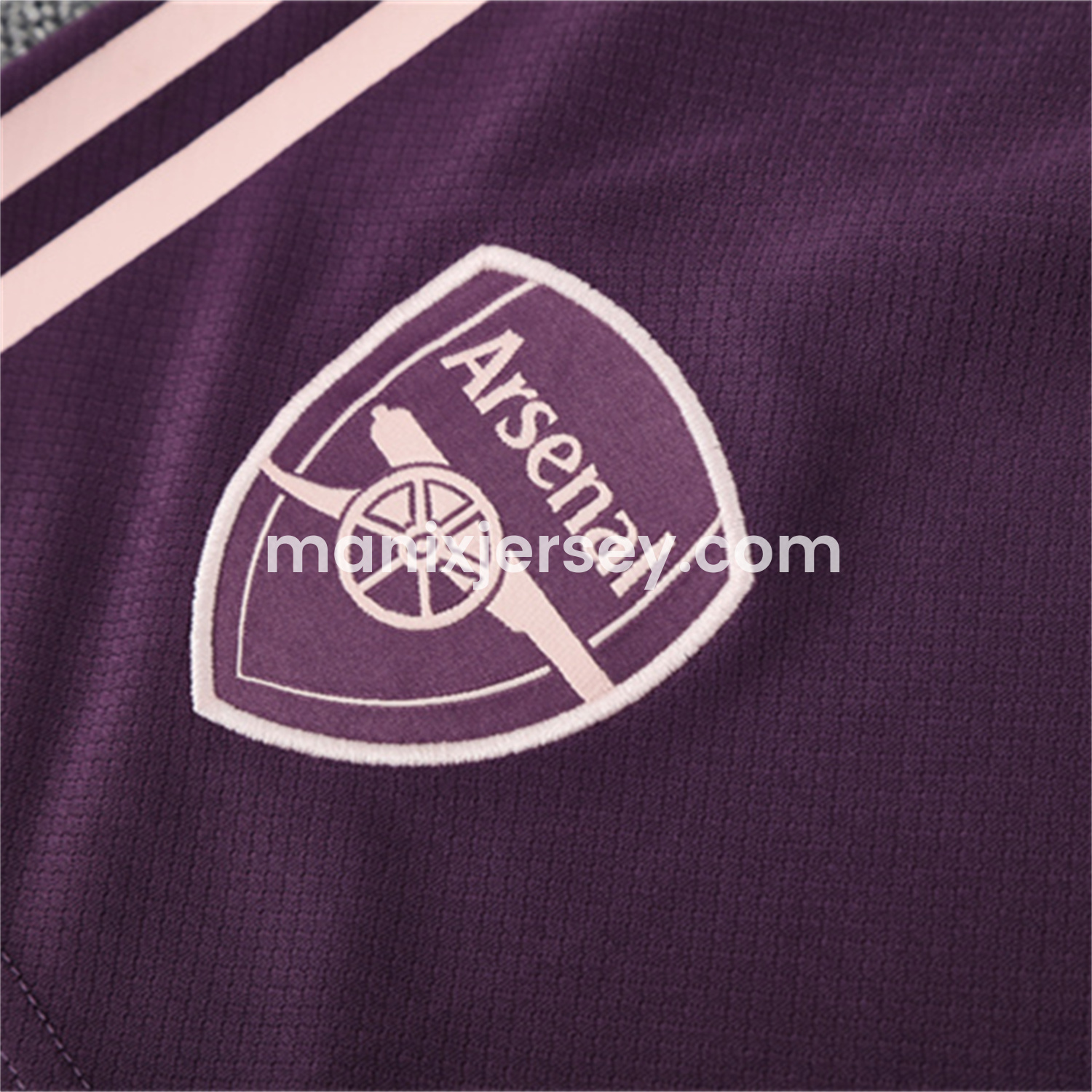 ManixJersey.com | Arsenal 24-25 Kids Short-Sleeve Training Set - Purple -Customize Name, Number and Patch | Worldwide Shipping