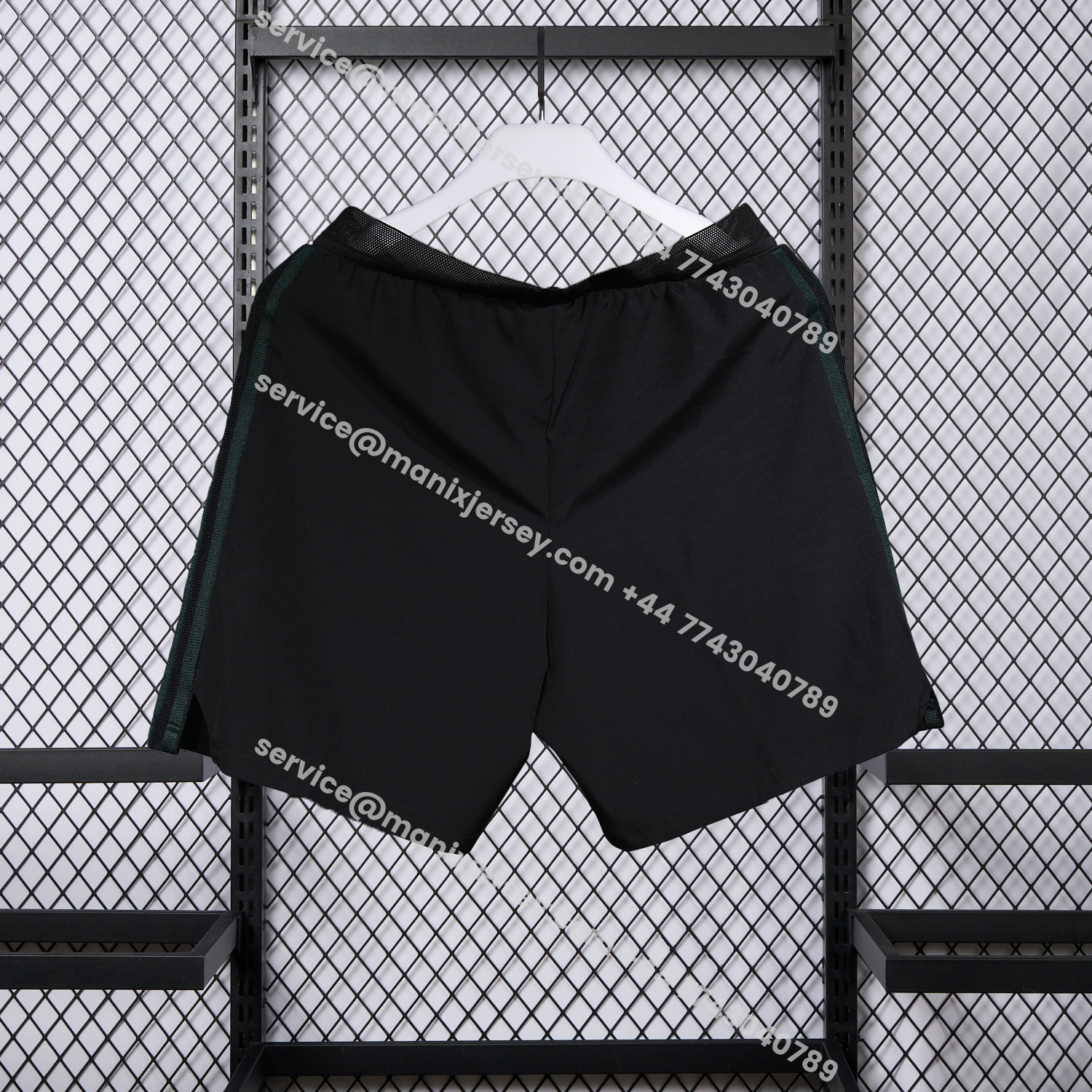 ManixJersey.com | Juventus 25-26 Third Black Shorts - Player Version -Customize Name, Number and Patch | Worldwide Shipping