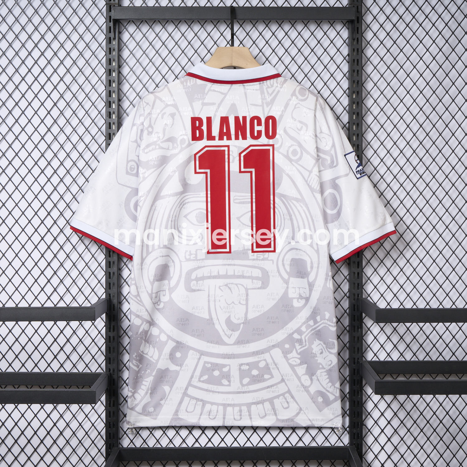 ManixJersey.com | Retro Mexico 1998 Away Jersey -Customize Name, Number and Patch | Worldwide Shipping