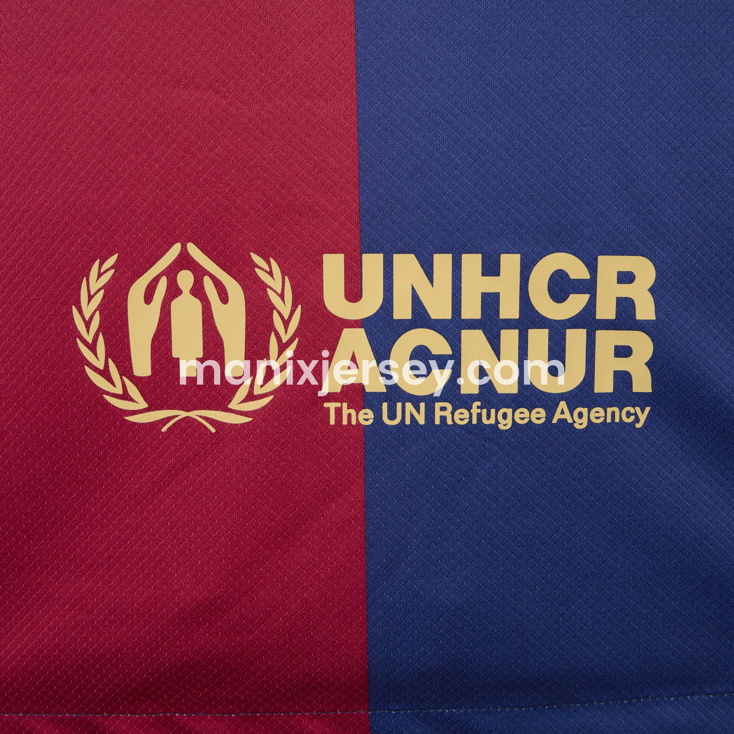 ManixJersey.com | Barcelona x Travis Scott 24-25 Home Jersey - Fans Version -Customize Name, Number and Patch | Worldwide Shipping