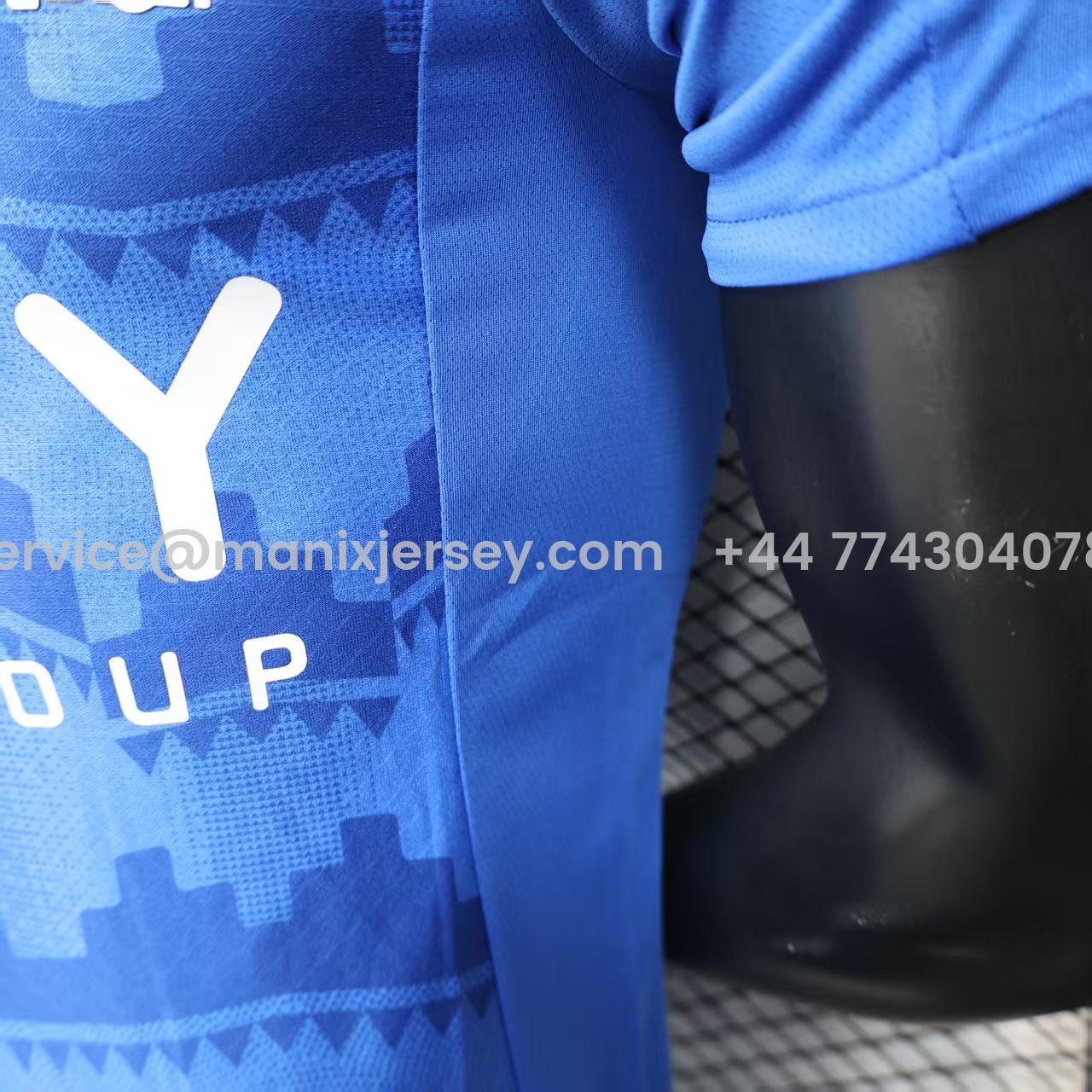 ManixJersey.com | Al Hilal Riyadh Crescent 25-26 Home Blue Jersey - Player Version -Customize Name, Number and Patch | Worldwide Shipping