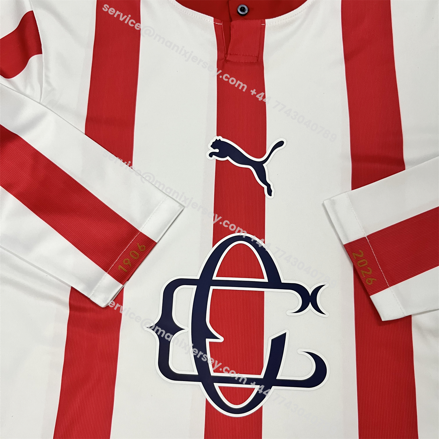 Chivas de Guadalajara 120th Anniversary Long Sleeve Jersey - Fans Version:football jersey mysite: unitedjerseyfootball 邓江浪:football