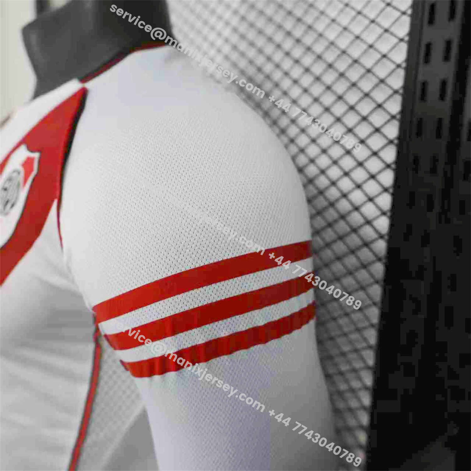 ManixJersey.com | River Plate 25-26 Home Unsponsored Long Sleeves Jersey - Player Version -Customize Name, Number and Patch | Worldwide Shipping