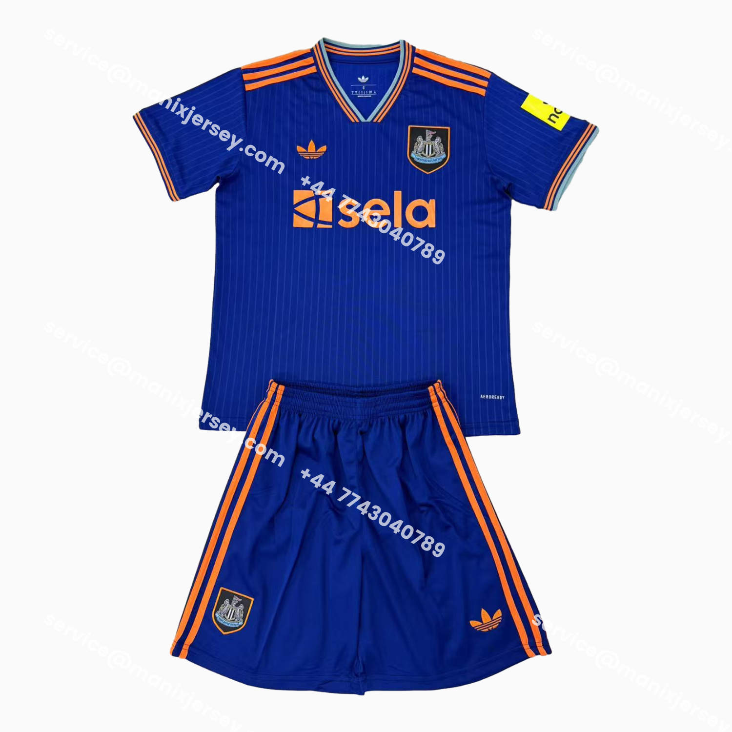 ManixJersey.com | Newcastle United 25-26 Third Men's Adult Jersey Set - Fans Version -Customize Name, Number and Patch | Worldwide Shipping