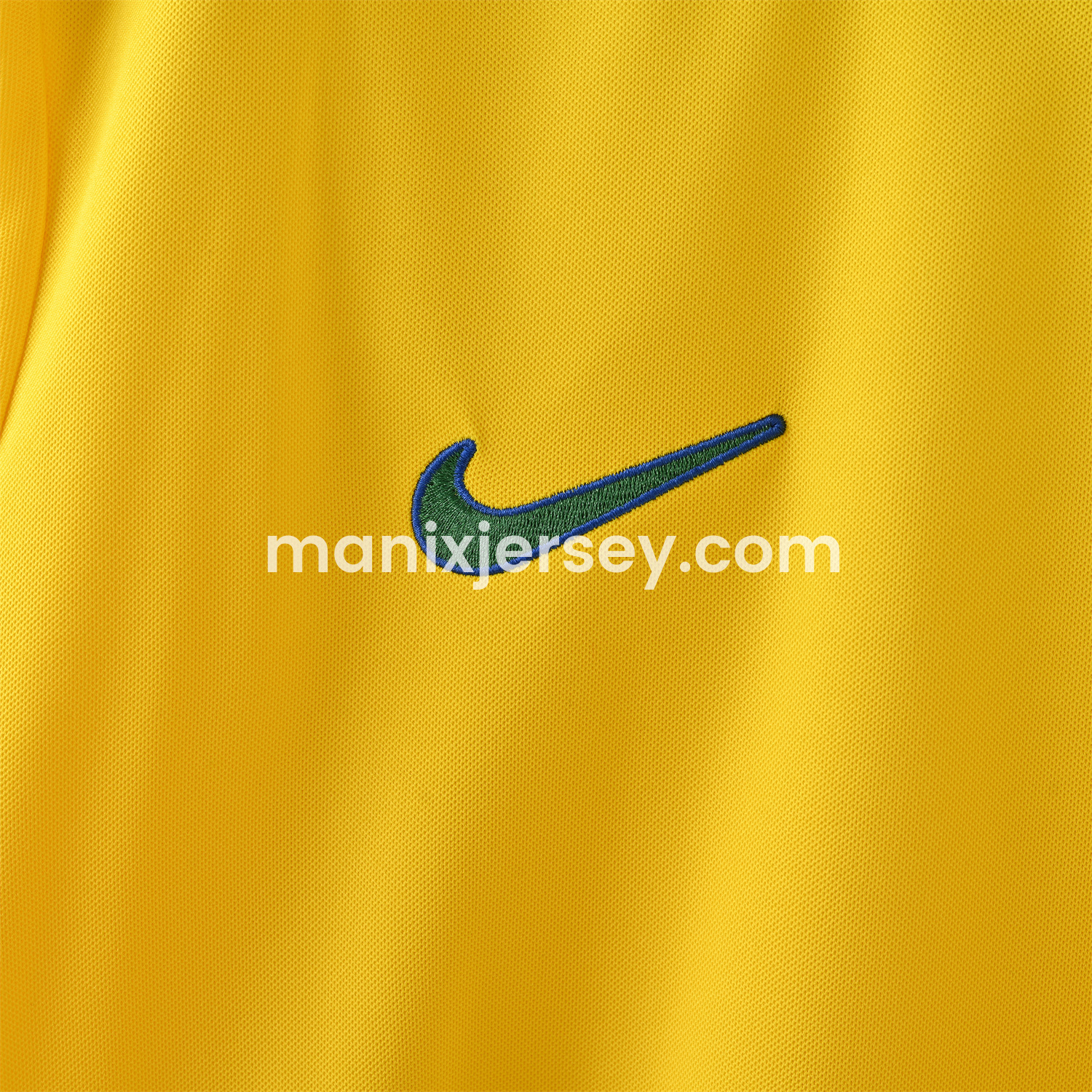 ManixJersey.com | Retro Brazil 1998 Home Long Sleeves Jersey -Customize Name, Number and Patch | Worldwide Shipping