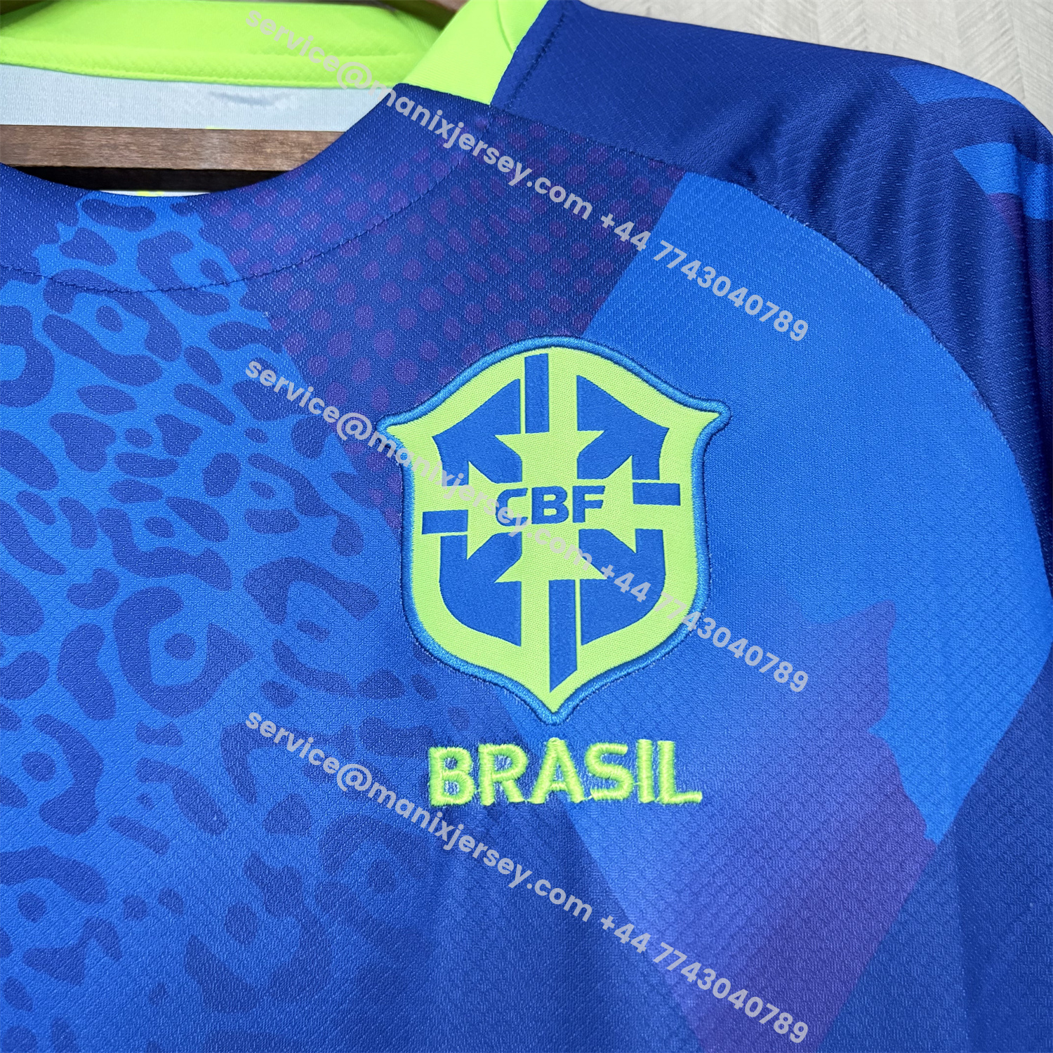 ManixJersey.com | Brazil 2025 Women's Team Away Jersey - Men's Fans Version -Customize Name, Number and Patch | Worldwide Shipping