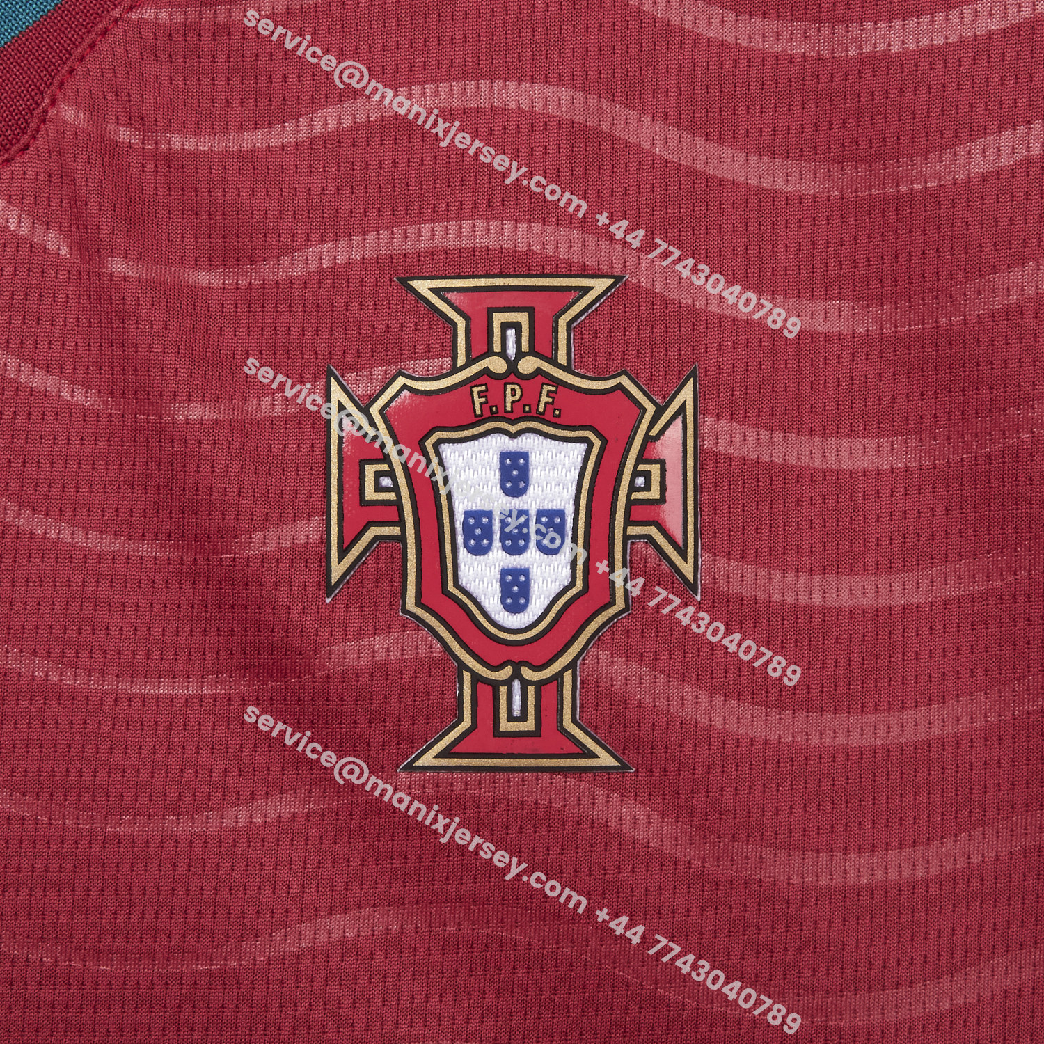 ManixJersey.com | Women's Portugal 2026 Home Cropped Jersey -Customize Name, Number and Patch | Worldwide Shipping