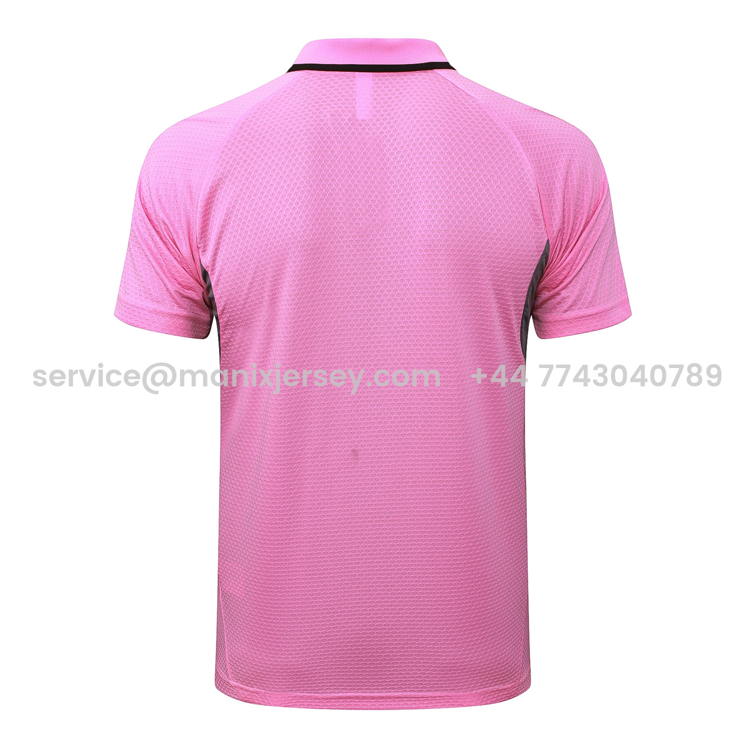ManixJersey.com | INT M.A.M 25-26 POLO Short-Sleeve Training Set - Pink Top and Black Pants -Customize Name, Number and Patch | Worldwide Shipping