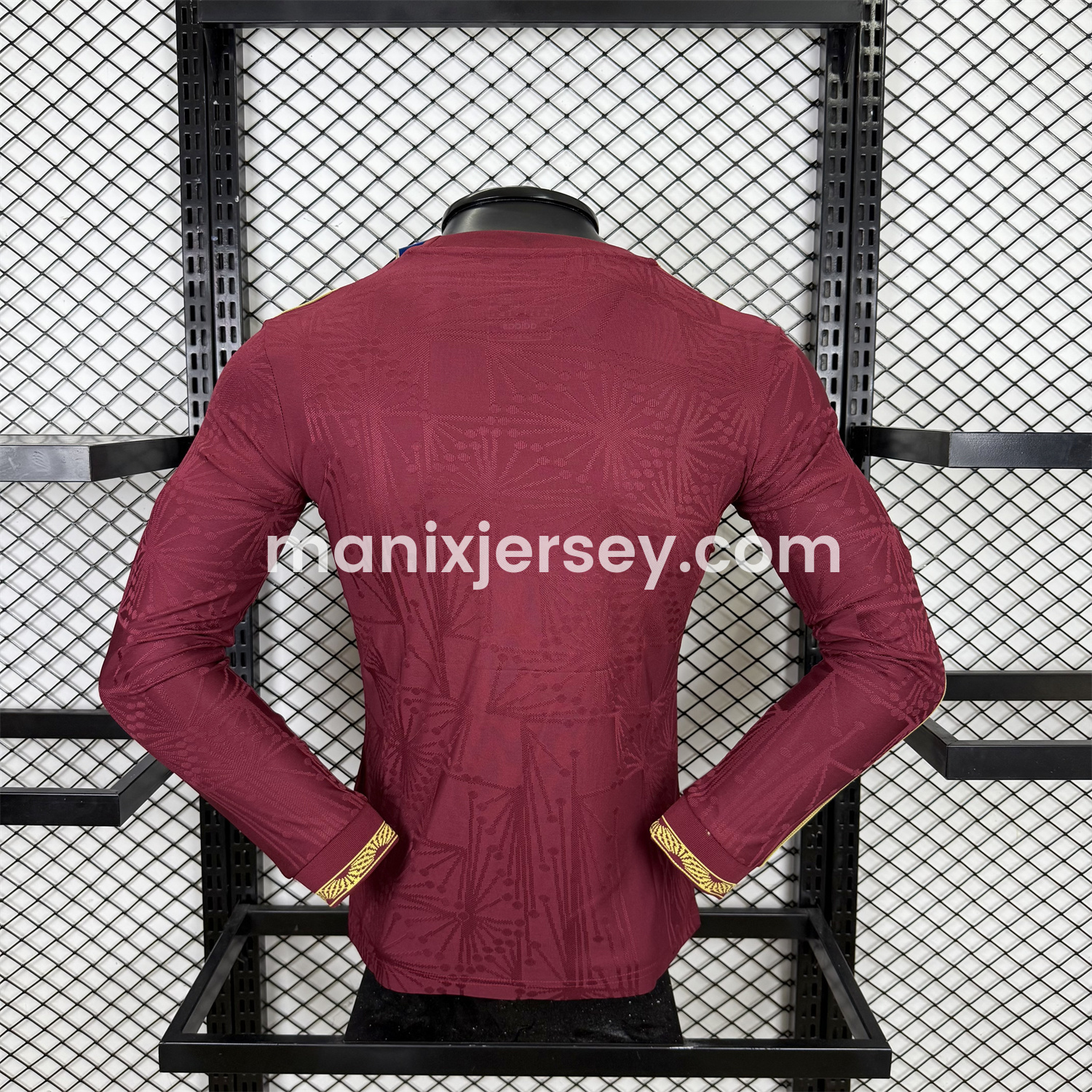 ManixJersey.com | Mexico 2025 Gold Cup Red Long Sleeves Jersey - Player Version -Customize Name, Number and Patch | Worldwide Shipping