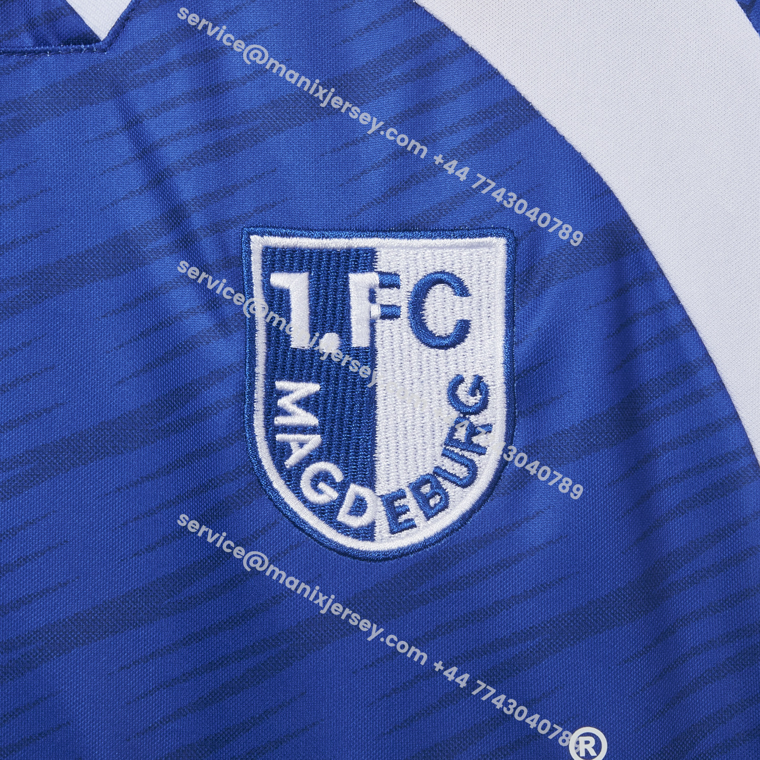 ManixJersey.com | Magdeburg 25-26 Home Jersey - Fans Version -Customize Name, Number and Patch | Worldwide Shipping