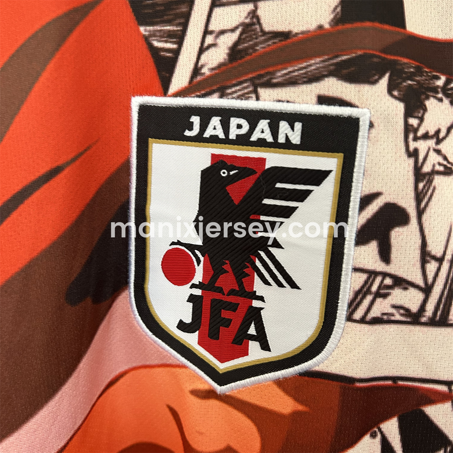 ManixJersey.com | Japan 25-26 Uzumaki Naruto Sage Mode Special Edition Jersey - Fans Version -Customize Name, Number and Patch | Worldwide Shipping
