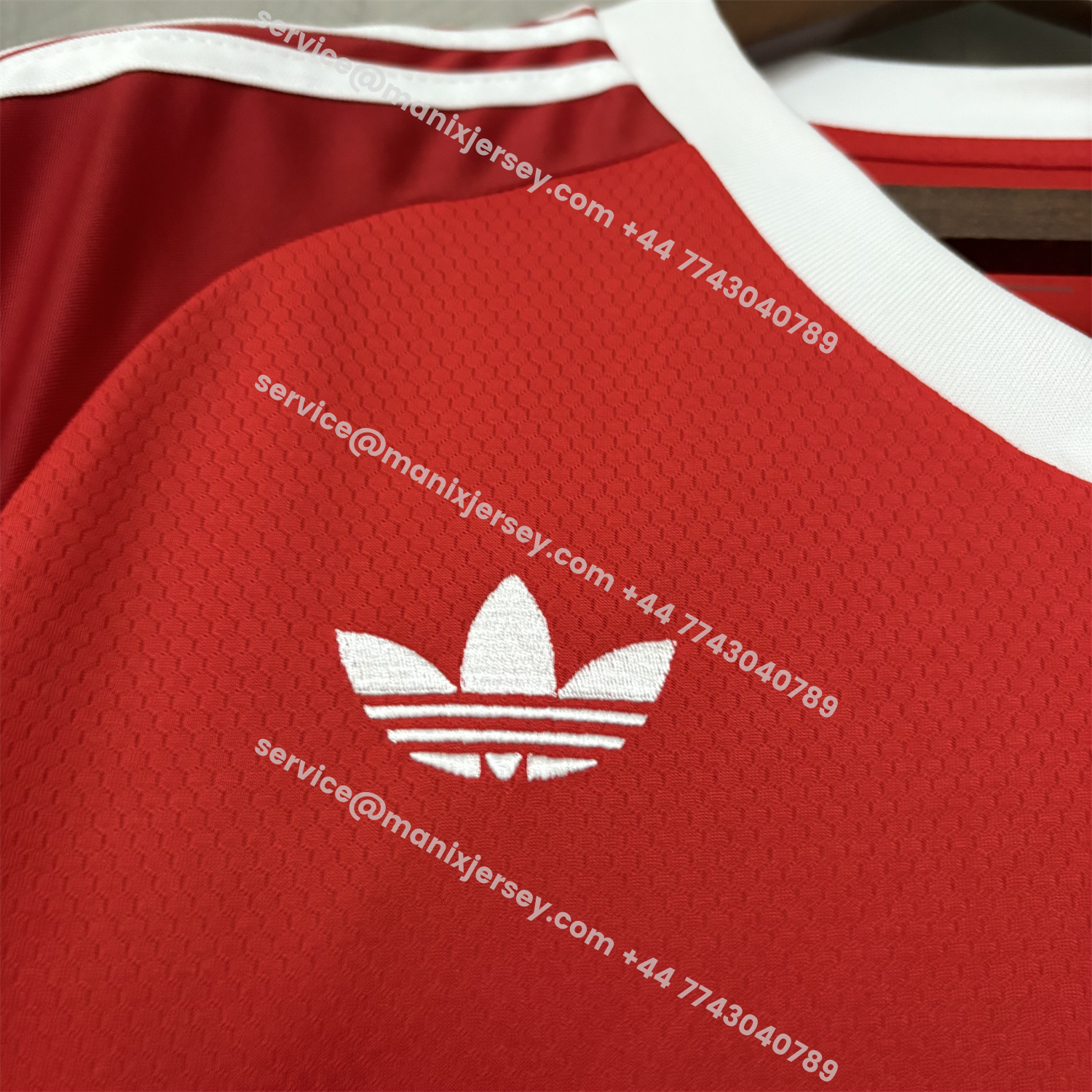 ManixJersey.com | Flamengo 25-26 White Lines Red Special Jersey - Fans Version -Customize Name, Number and Patch | Worldwide Shipping
