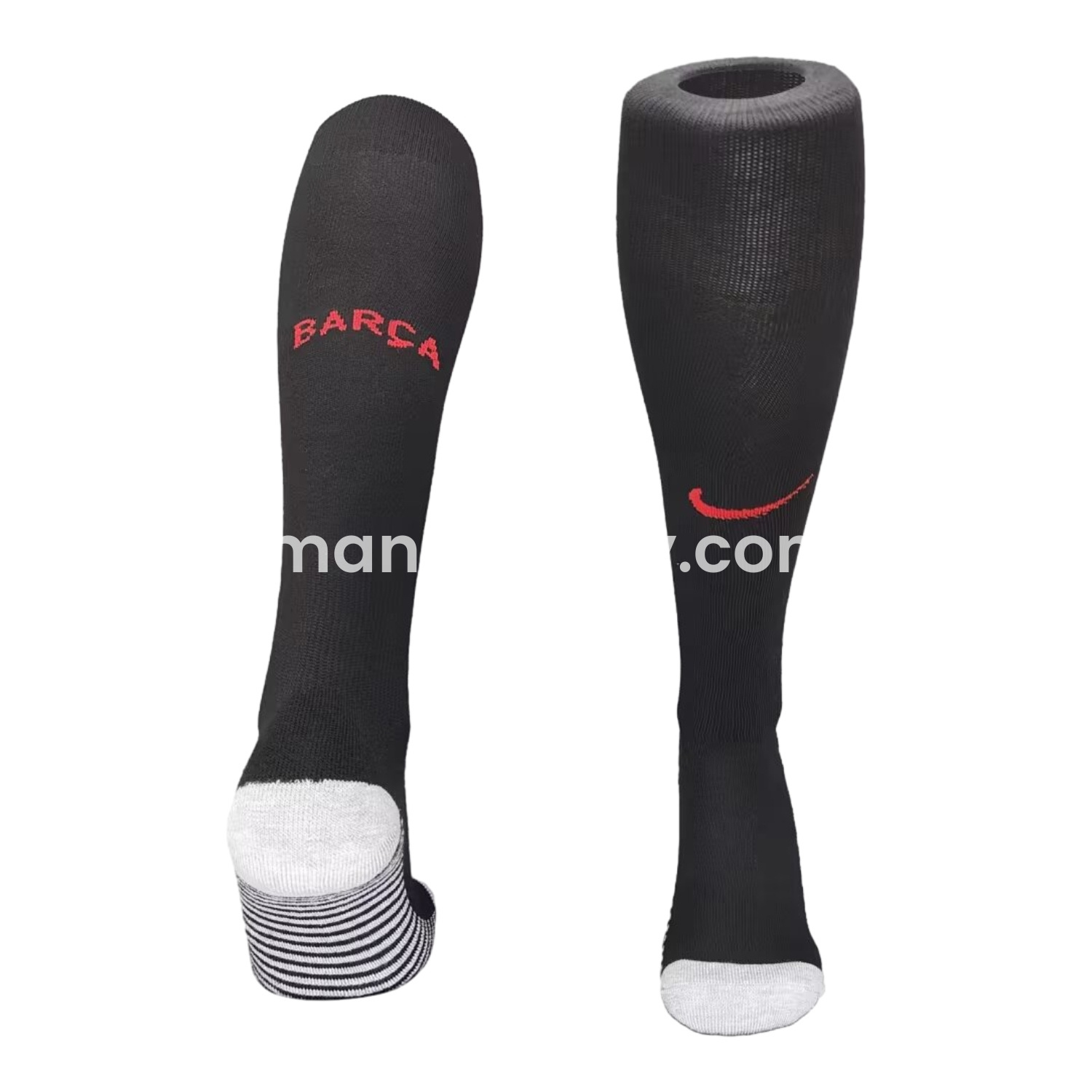 ManixJersey.com | Barcelona 24-25 Away Socks - Black -Customize Name, Number and Patch | Worldwide Shipping