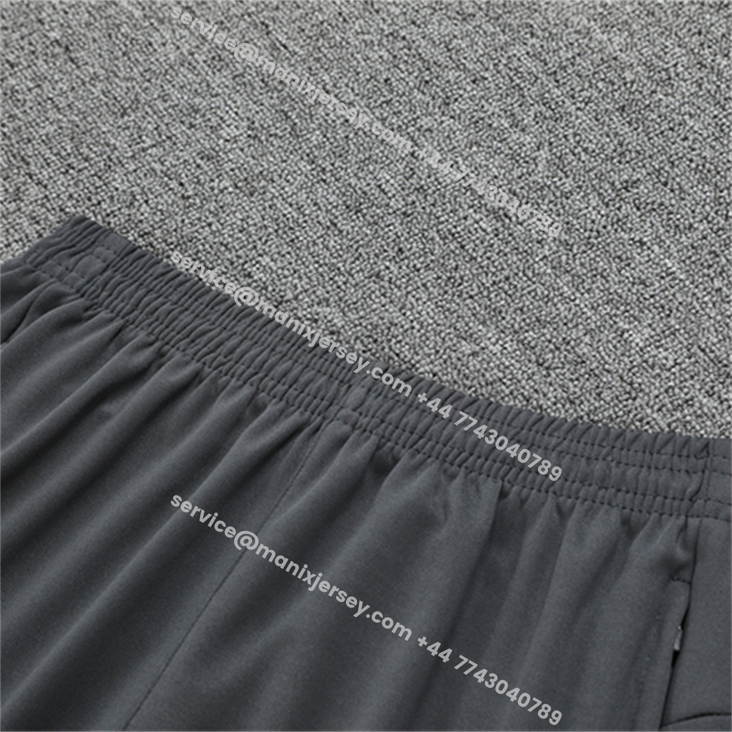 ManixJersey.com | Feyenoord 25-26 Long Sleeve Training Set - Dark Gray Top & Dark Gray Pants -Customize Name, Number and Patch | Worldwide Shipping
