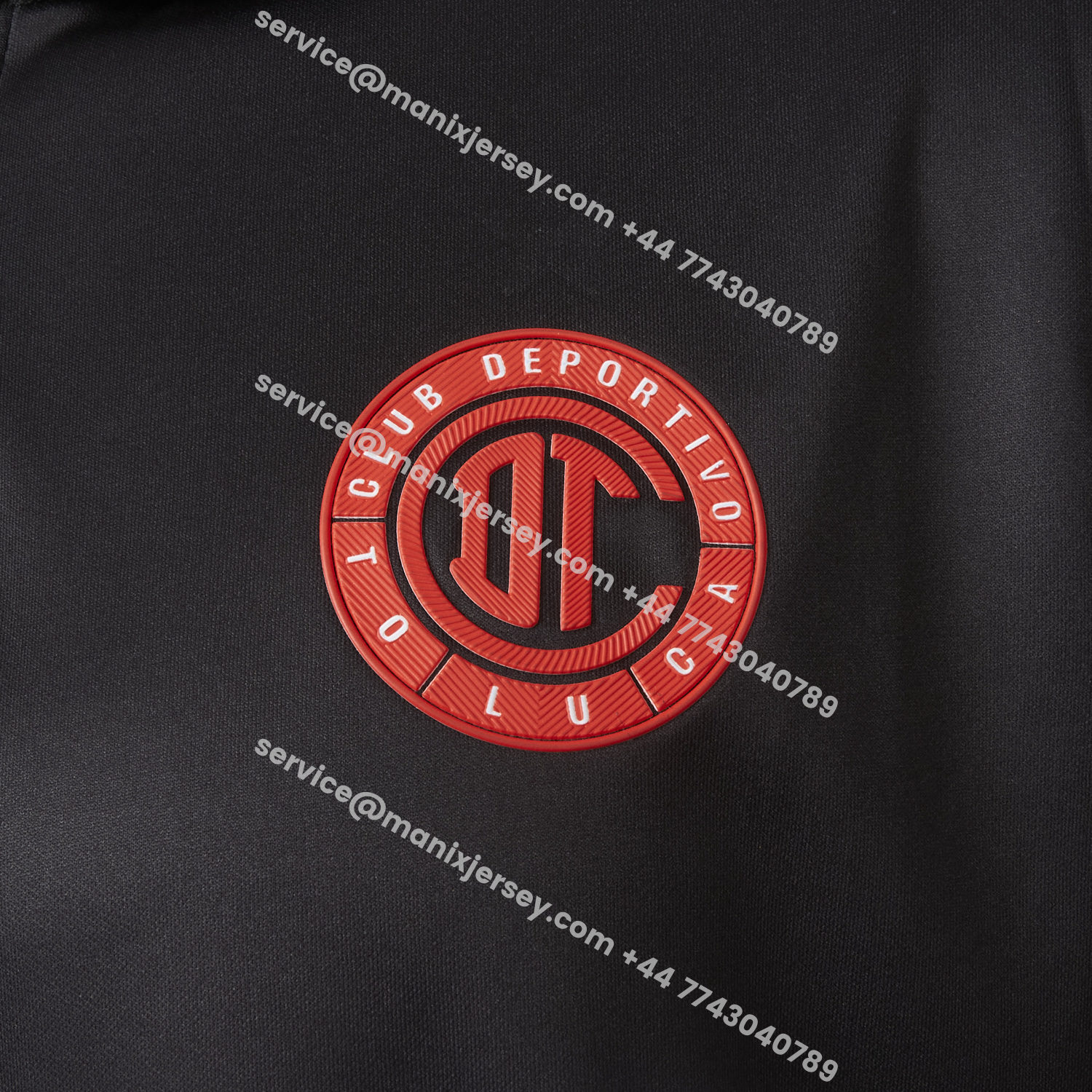 ManixJersey.com | Toluca 25-26 Third Black Jersey - Player Version -Customize Name, Number and Patch | Worldwide Shipping