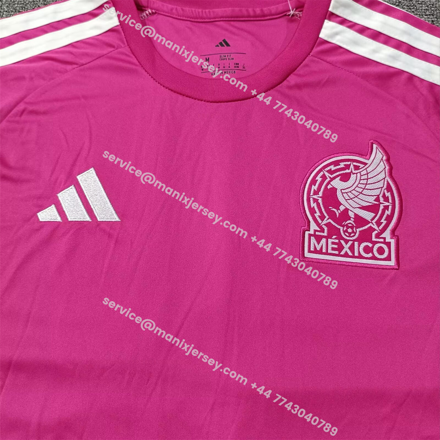 ManixJersey.com | Mexico 2026 Goalkeeper Pink Jersey - Fans Version -Customize Name, Number and Patch | Worldwide Shipping