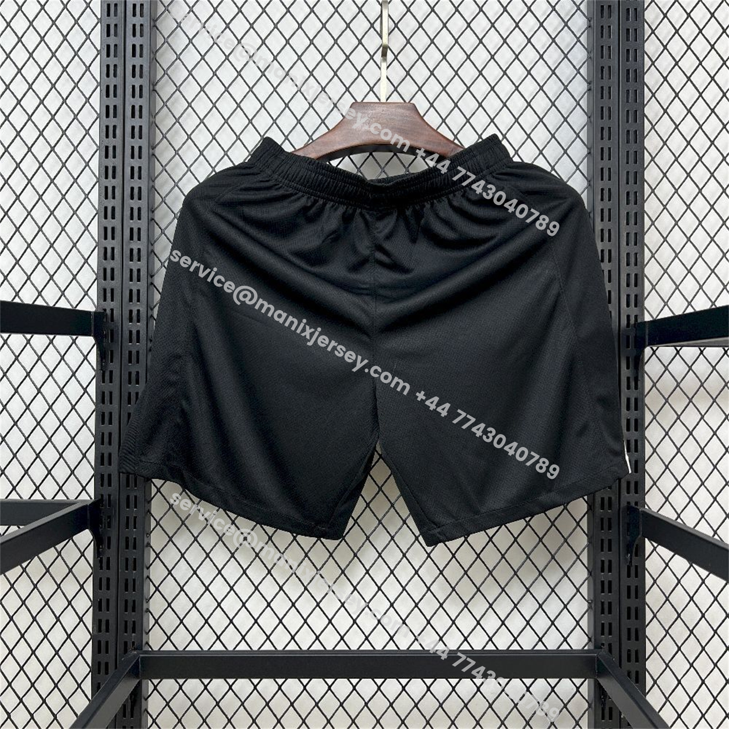 ManixJersey.com | C.H.E.L.S.E.A 25-26 Third Black Shorts - Fans Version -Customize Name, Number and Patch | Worldwide Shipping