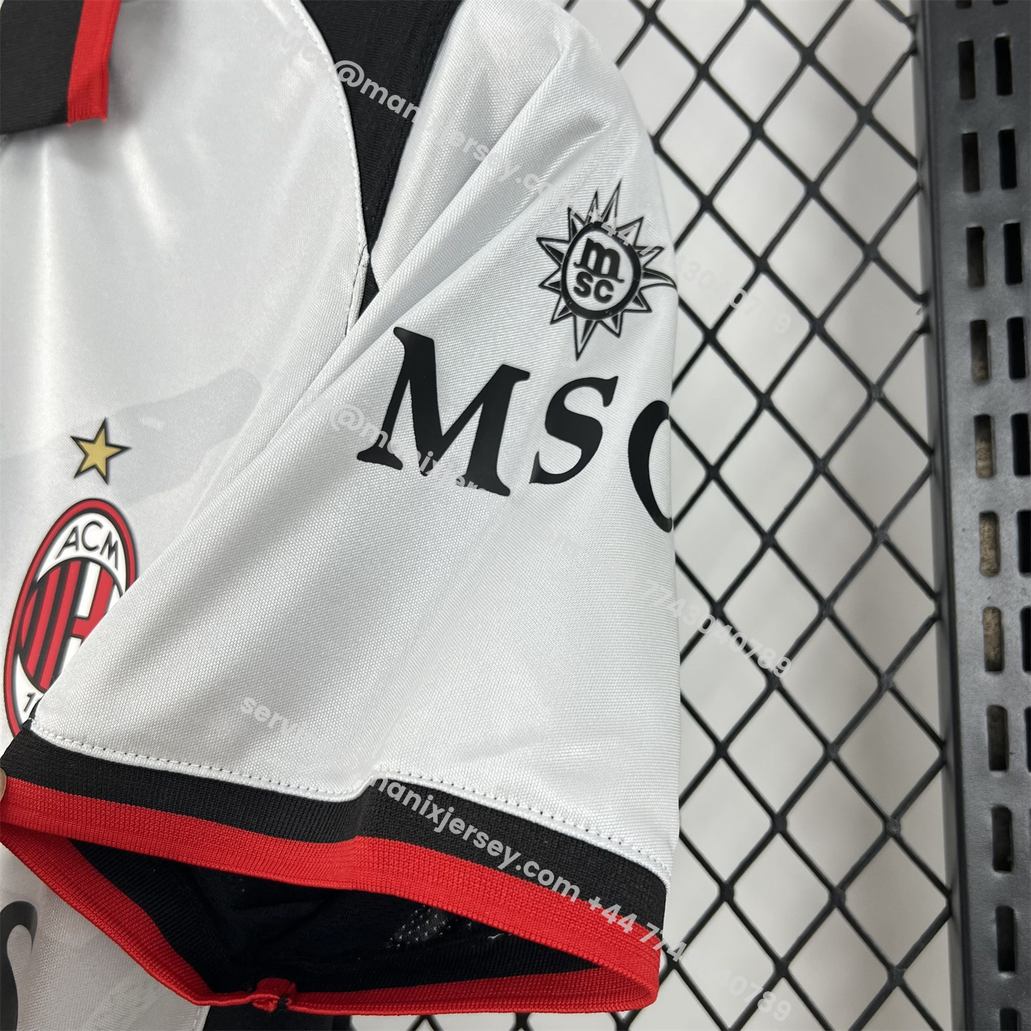 AC Milan 26-27 Slam Jam Special Jersey - Fans Version:football jersey mysite: unitedjerseyfootball 邓江浪:football