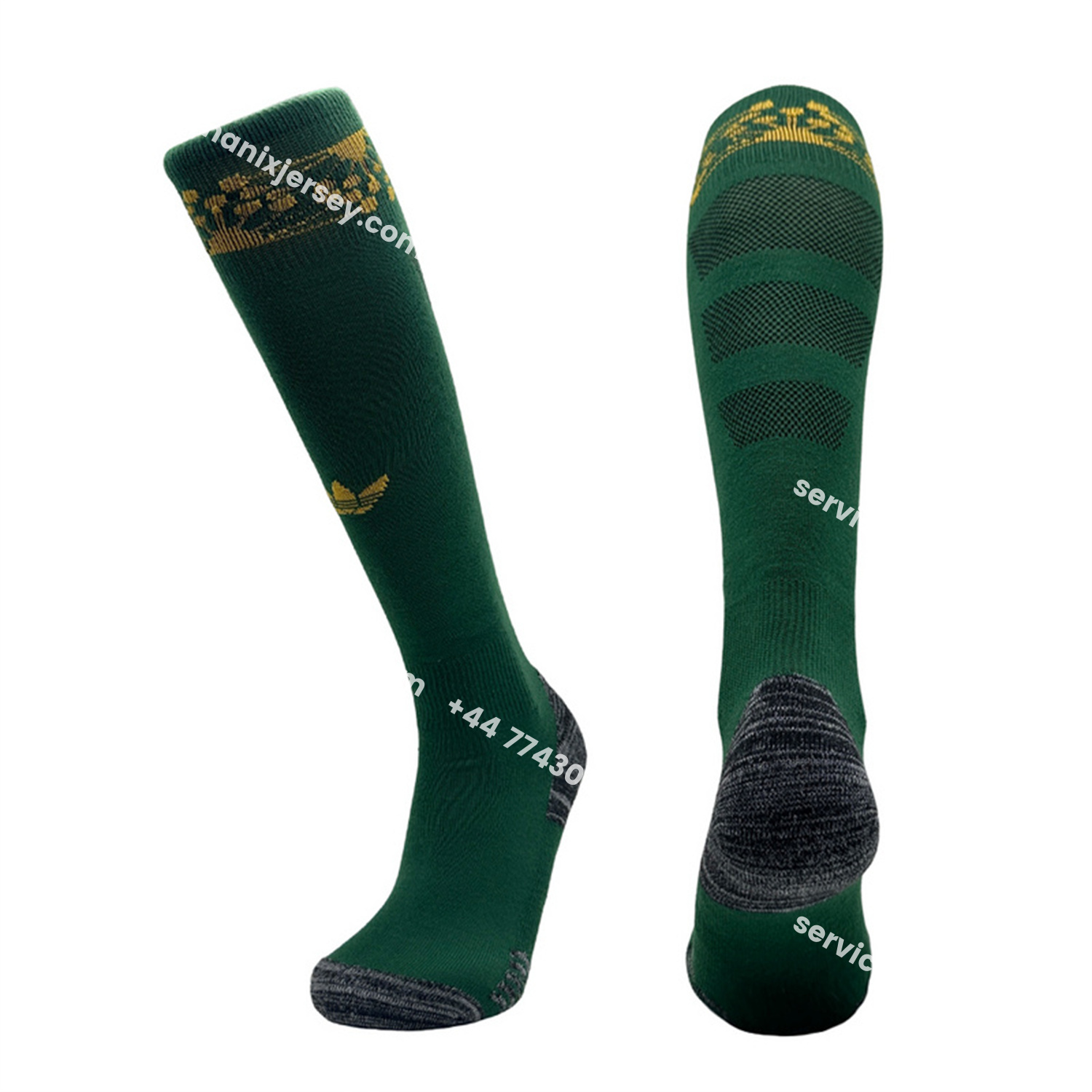 ManixJersey.com | Mexico 25-26 Home Socks - Black -Customize Name, Number and Patch | Worldwide Shipping