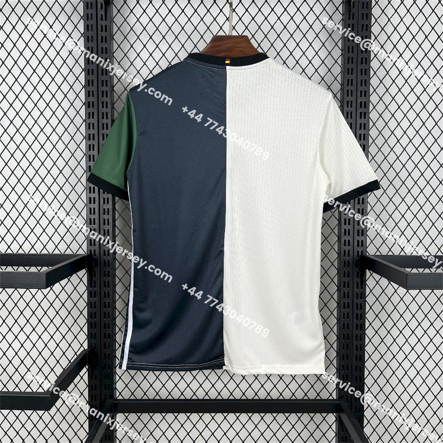 ManixJersey.com | Germany 25-26 White And Black Special Jersey - Fans Version -Customize Name, Number and Patch | Worldwide Shipping