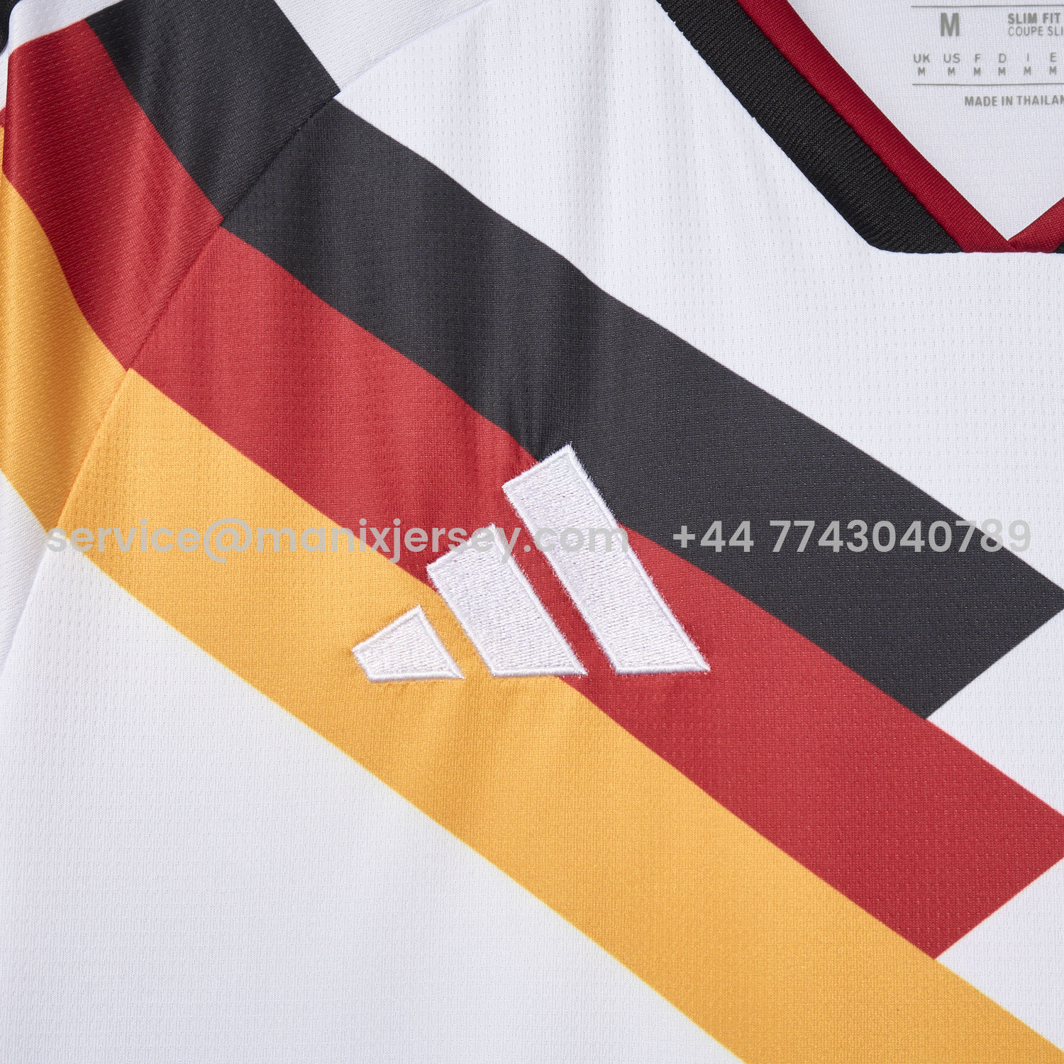 ManixJersey.com | Germany 25-26 Home (Informal-release Version) Jersey - Fans Version -Customize Name, Number and Patch | Worldwide Shipping