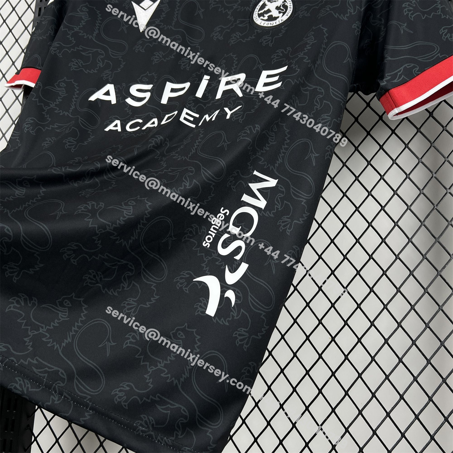 ManixJersey.com | Cultural Leonesa 25-26 Away Black Jersey - Fans Version -Customize Name, Number and Patch | Worldwide Shipping