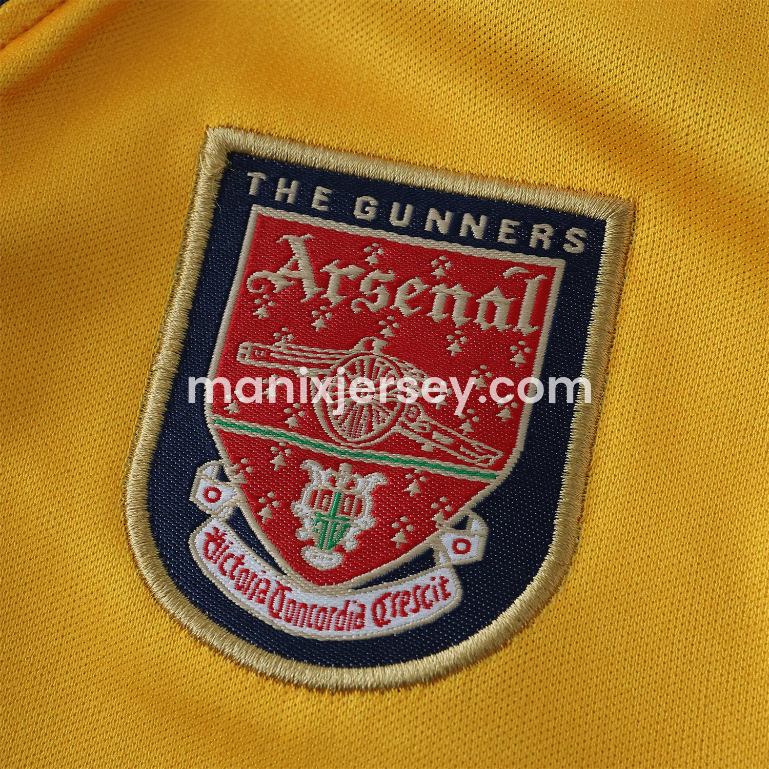 ManixJersey.com | Retro Arsenal 1997-99 Away Kids Kit -Customize Name, Number and Patch | Worldwide Shipping