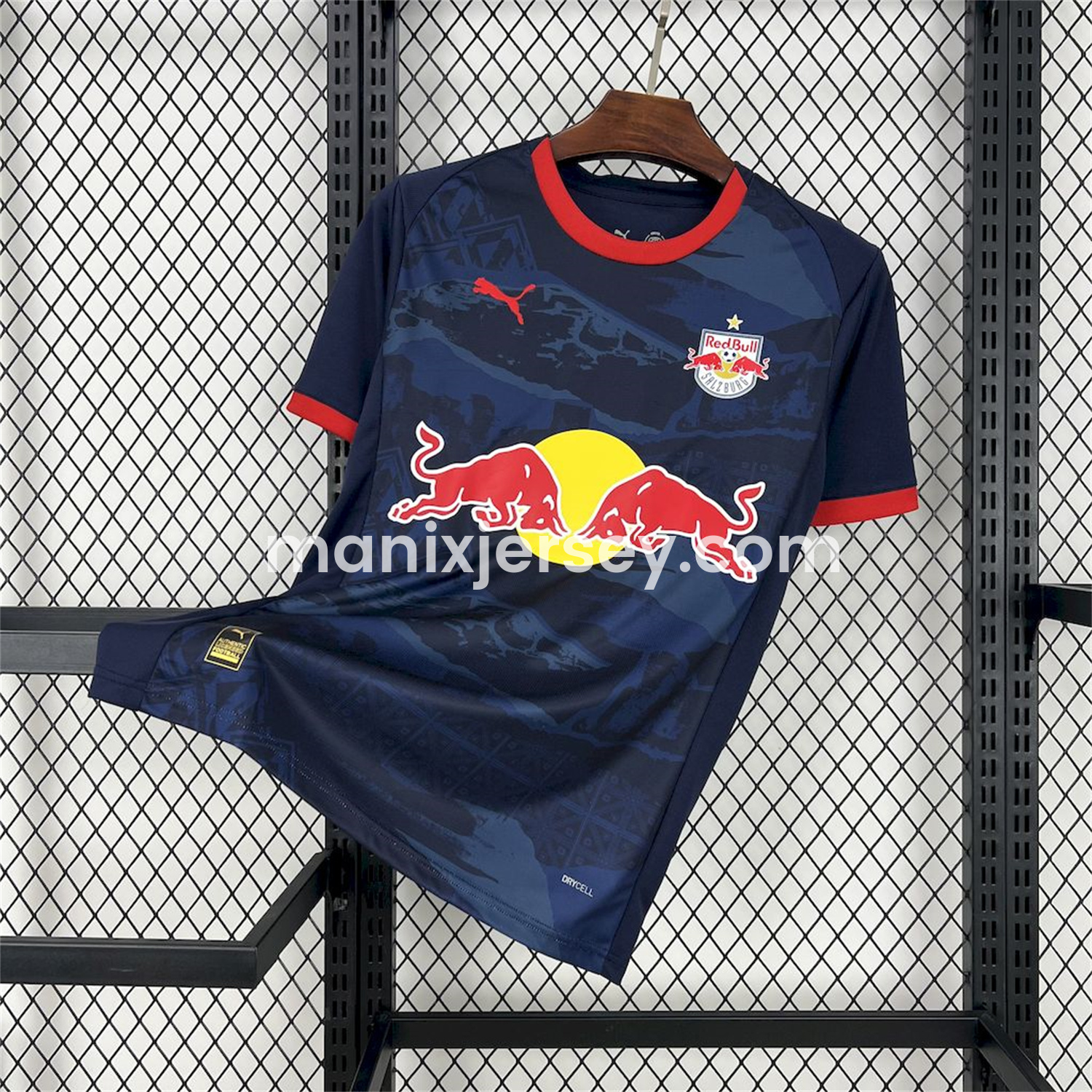 ManixJersey.com | Red Bull Salzburg 25-26 Away Jersey - Fans Version -Customize Name, Number and Patch | Worldwide Shipping